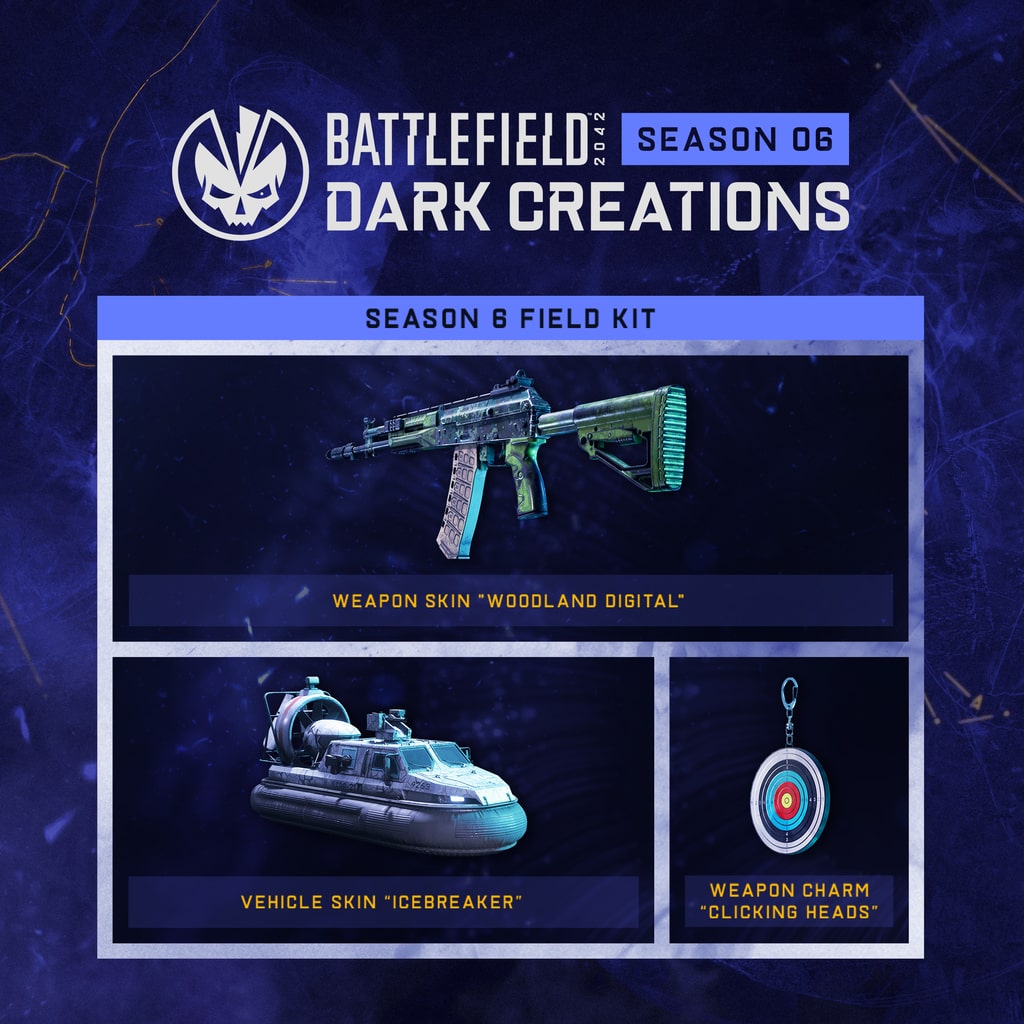 Battlefield 2042 – Season 6: Dark Creations Battle Pass