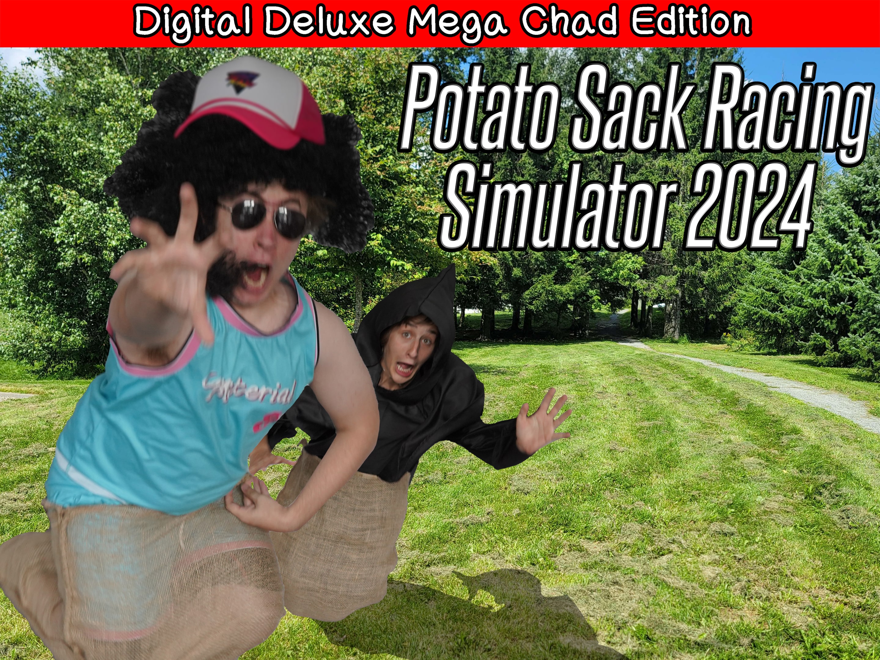 Potato Sack Racing Simulator 2024 : Digital Deluxe Mega Chad Edition
