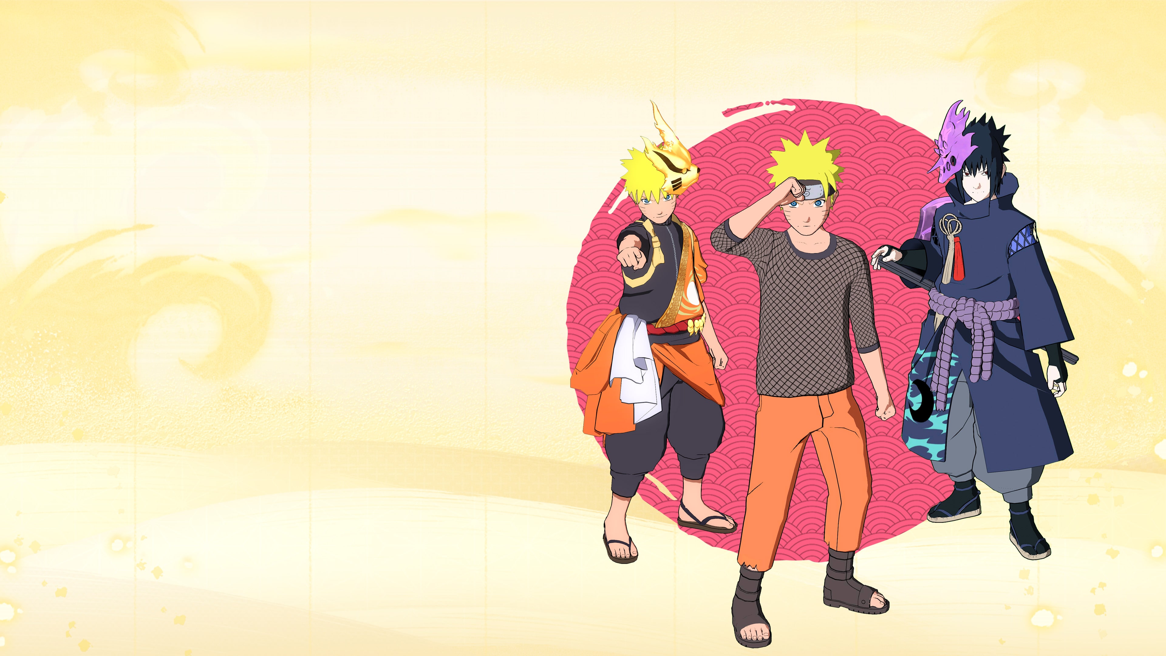 Naruto ＆ Sasuke Costume Set