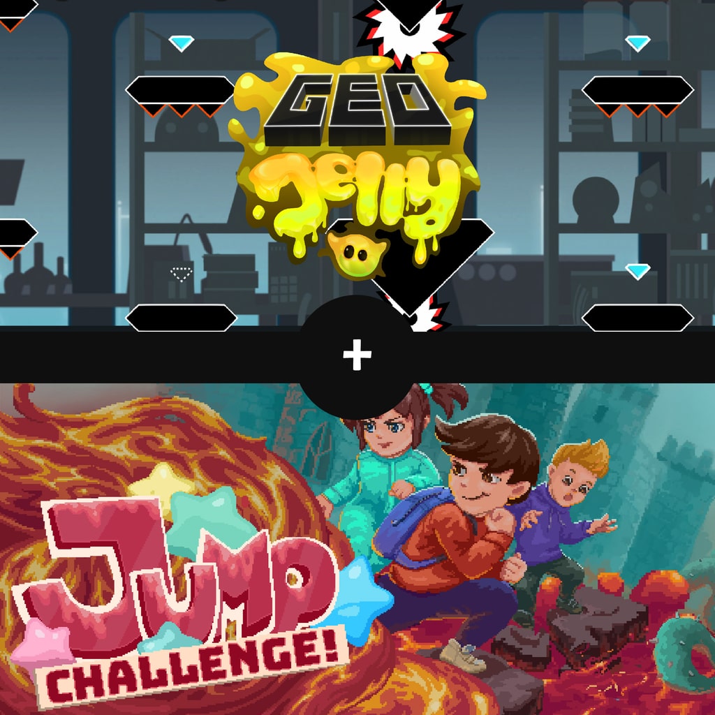 Jump Challenge! + GeoJelly Game Bundle (Simplified Chinese, English, Japanese)