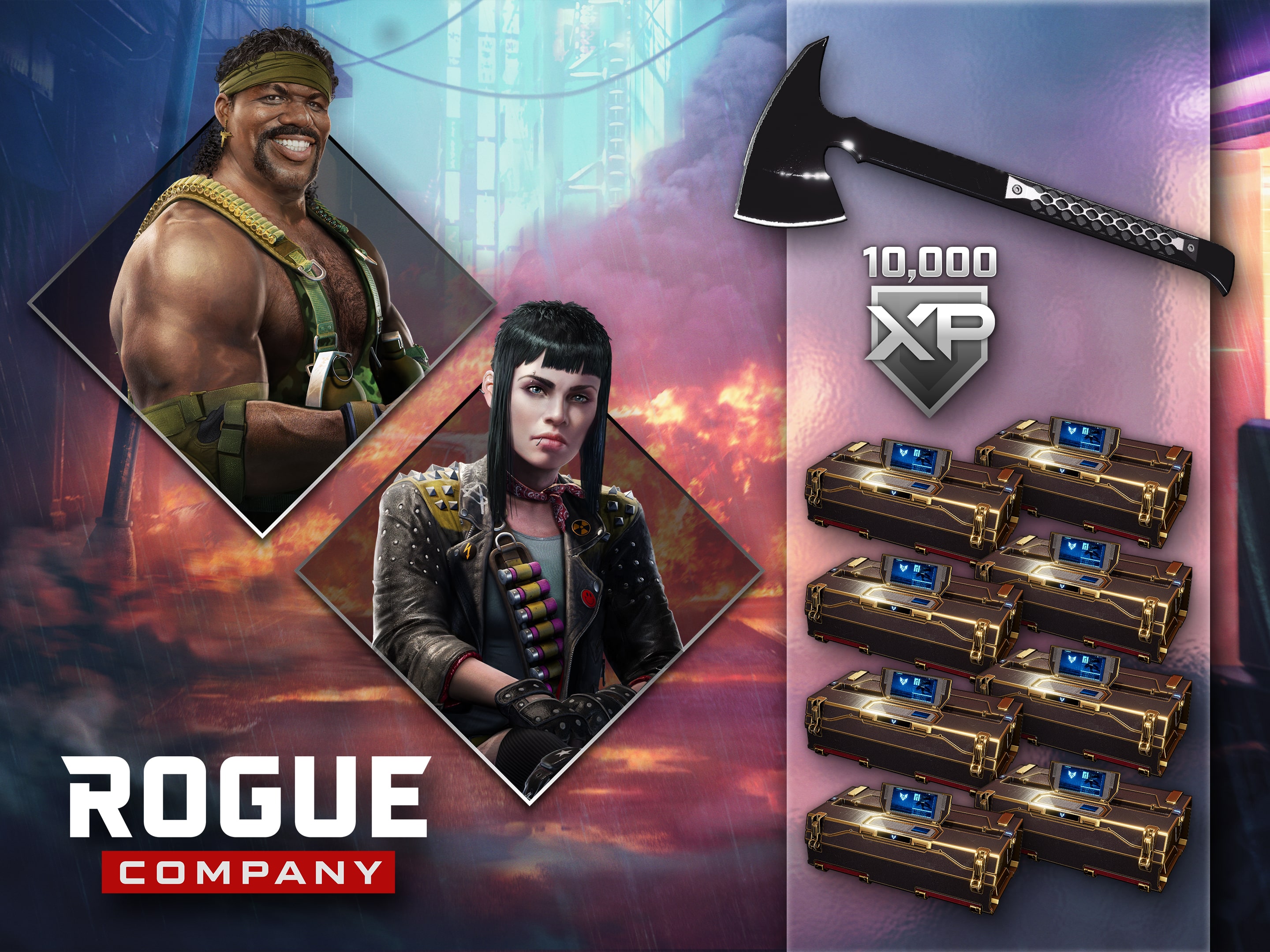 Rogue Company on X: Double Player XP is now on until Monday morning! How  far will you get?  / X