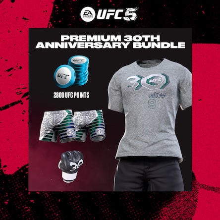 UFC 5 — Premium 30Th Anniversary Bundle on PS5 — price history,  screenshots, discounts • USA