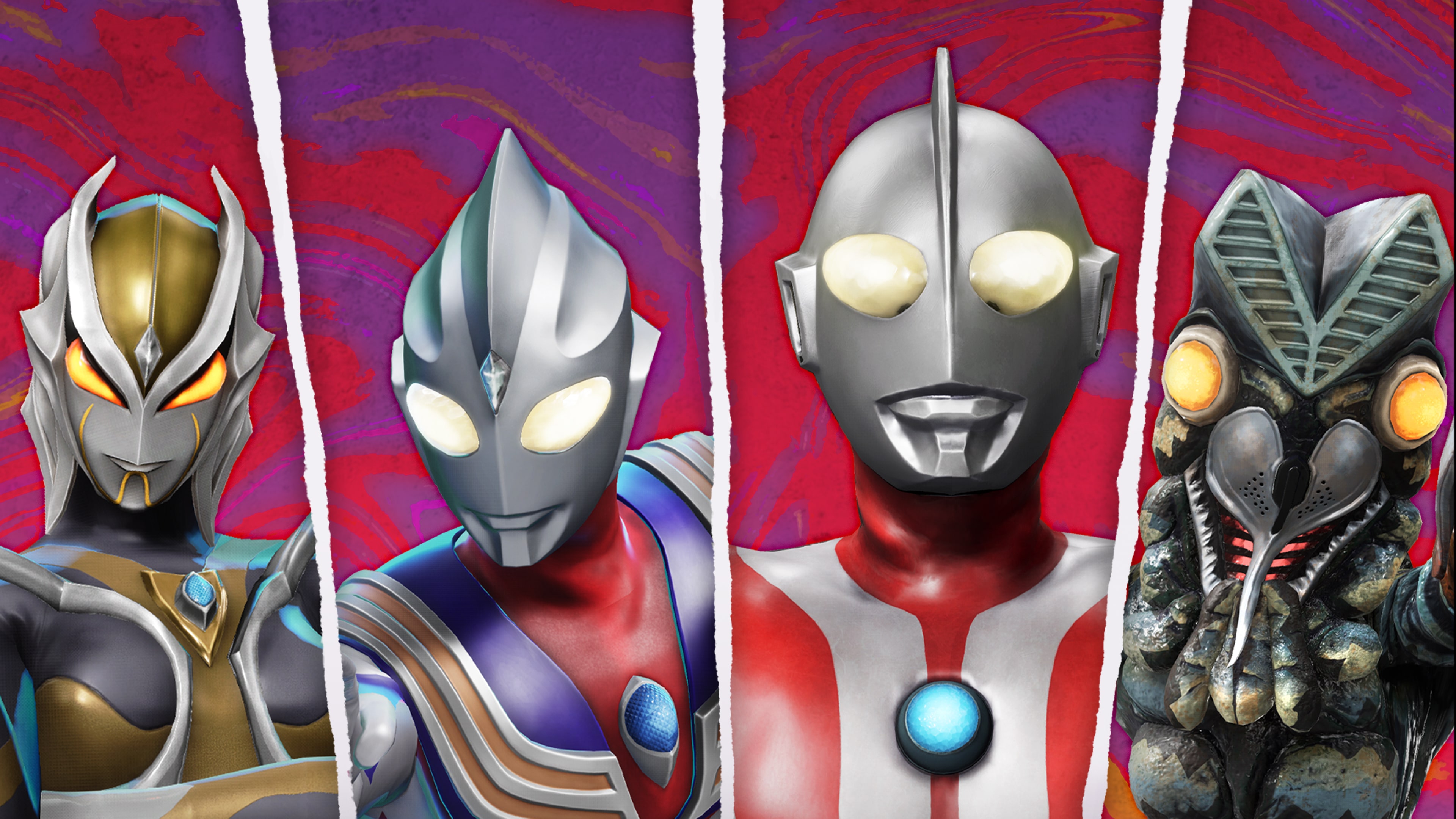 GigaBash - Ultraman 4 Characters Pack DLC