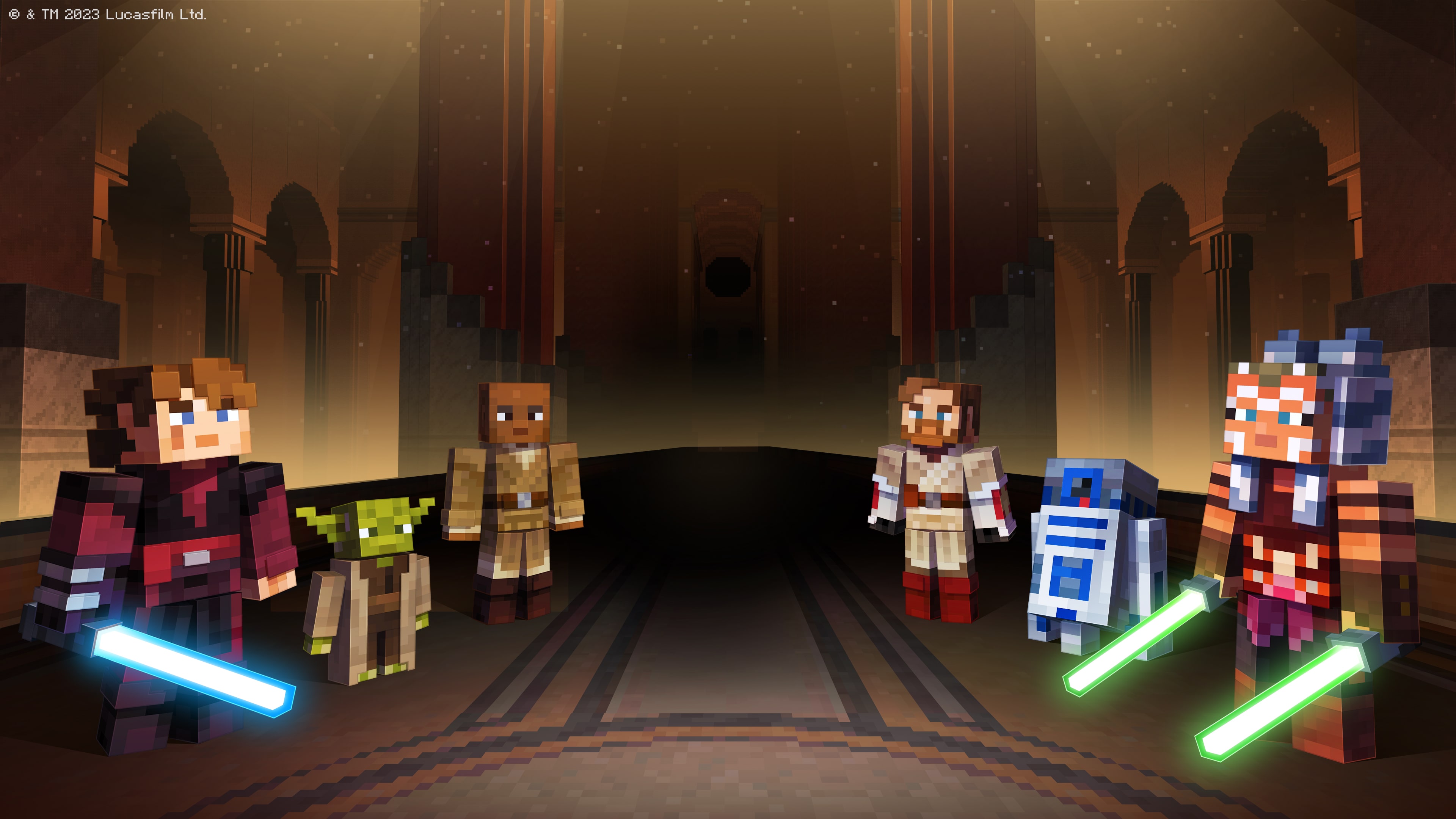 Minecraft Star Wars : la Voie des Jedi