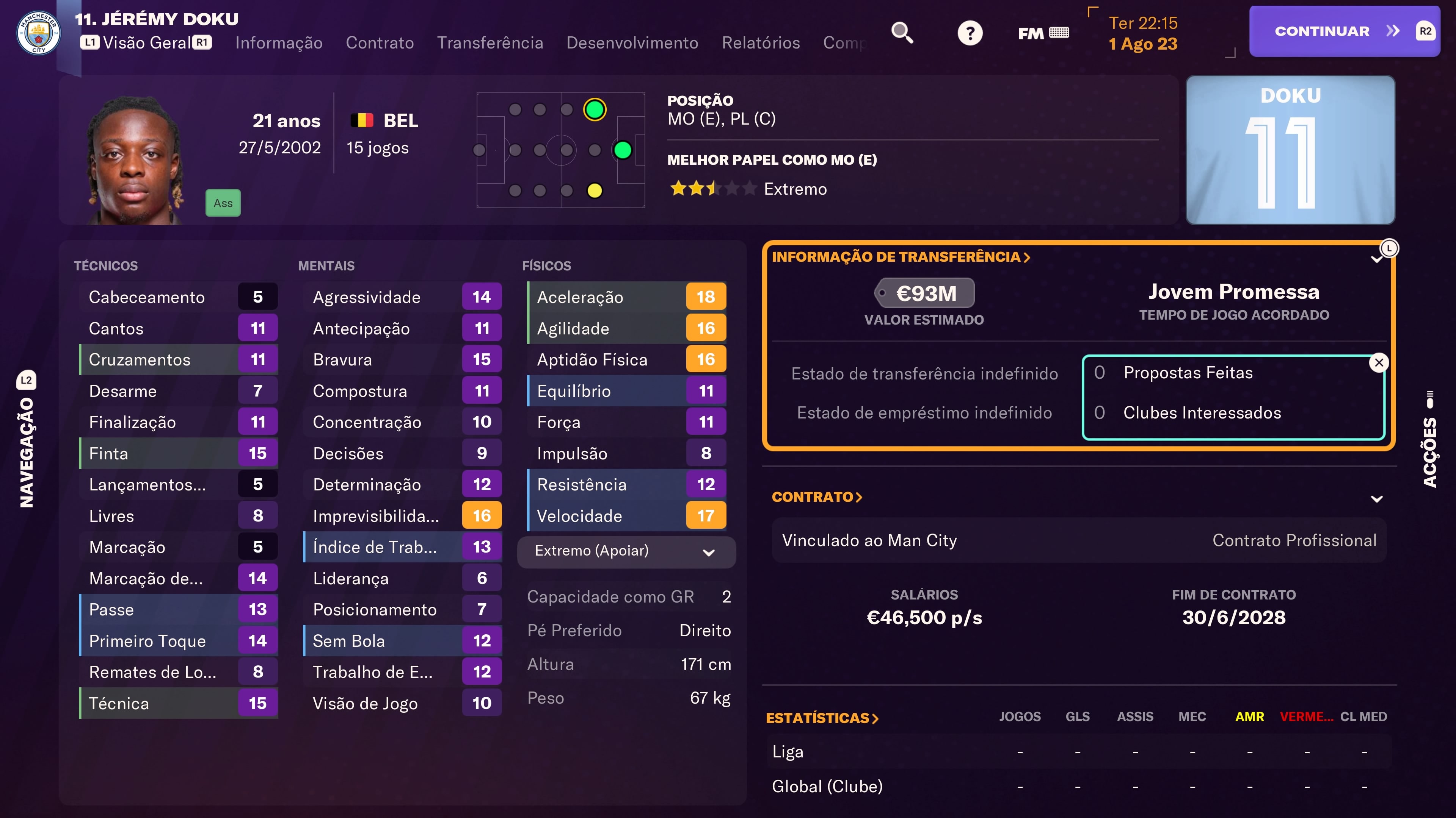 Pré-venda Jogo PS5 Football Manager 2024