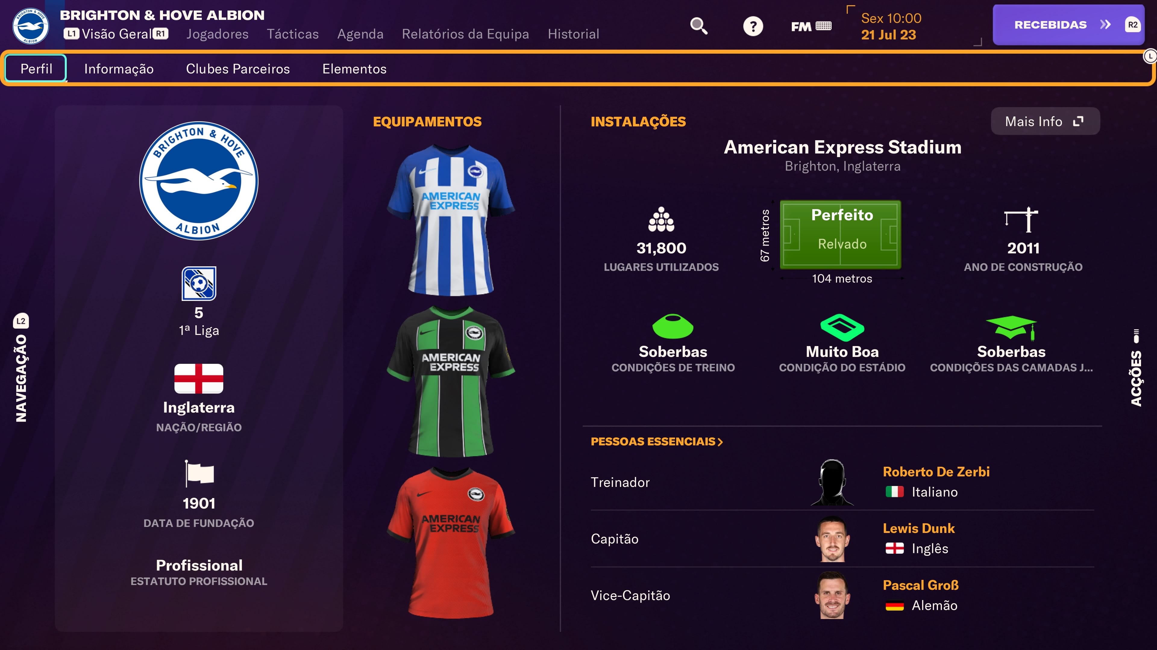 Pré-venda Jogo PS5 Football Manager 2024