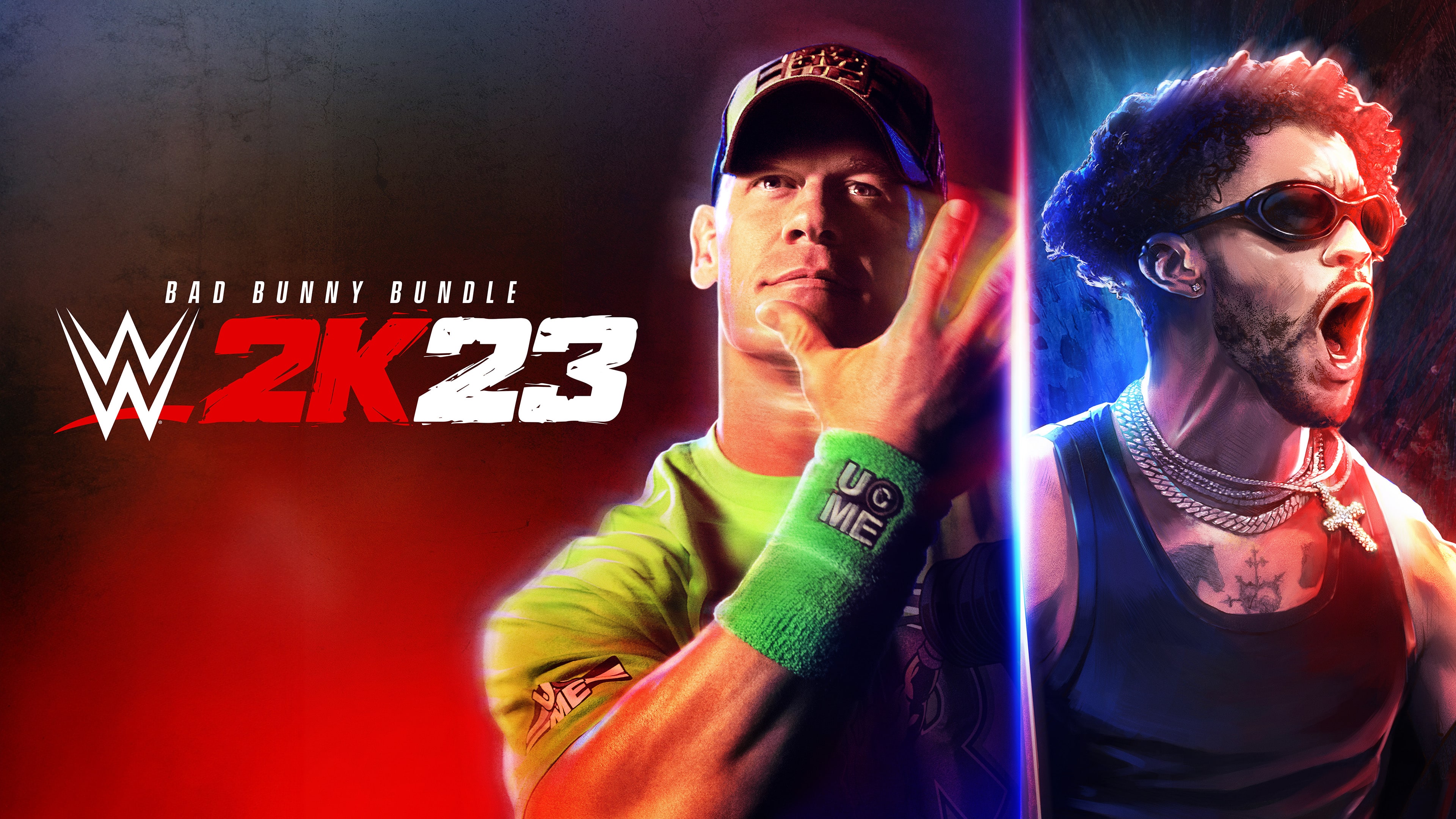 Lot WWE 2K23 Bad Bunny