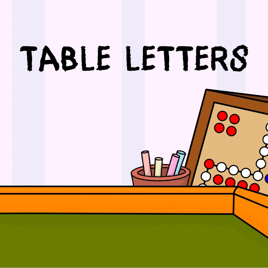 Table Letters (English)