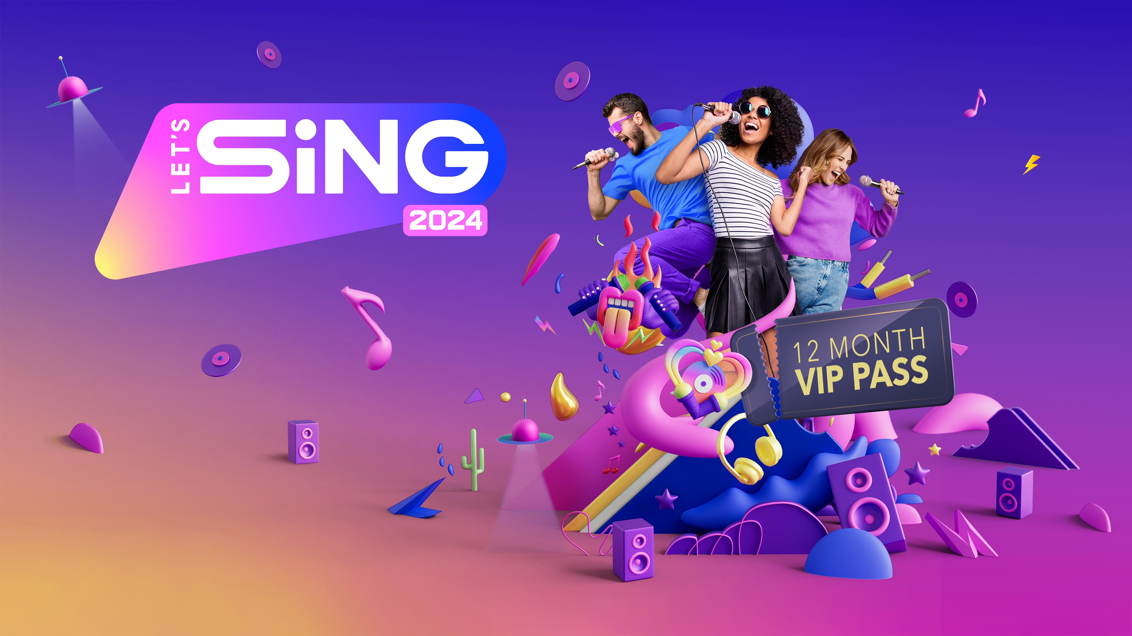 Let's Sing 2024 VIP Pass 12 Months