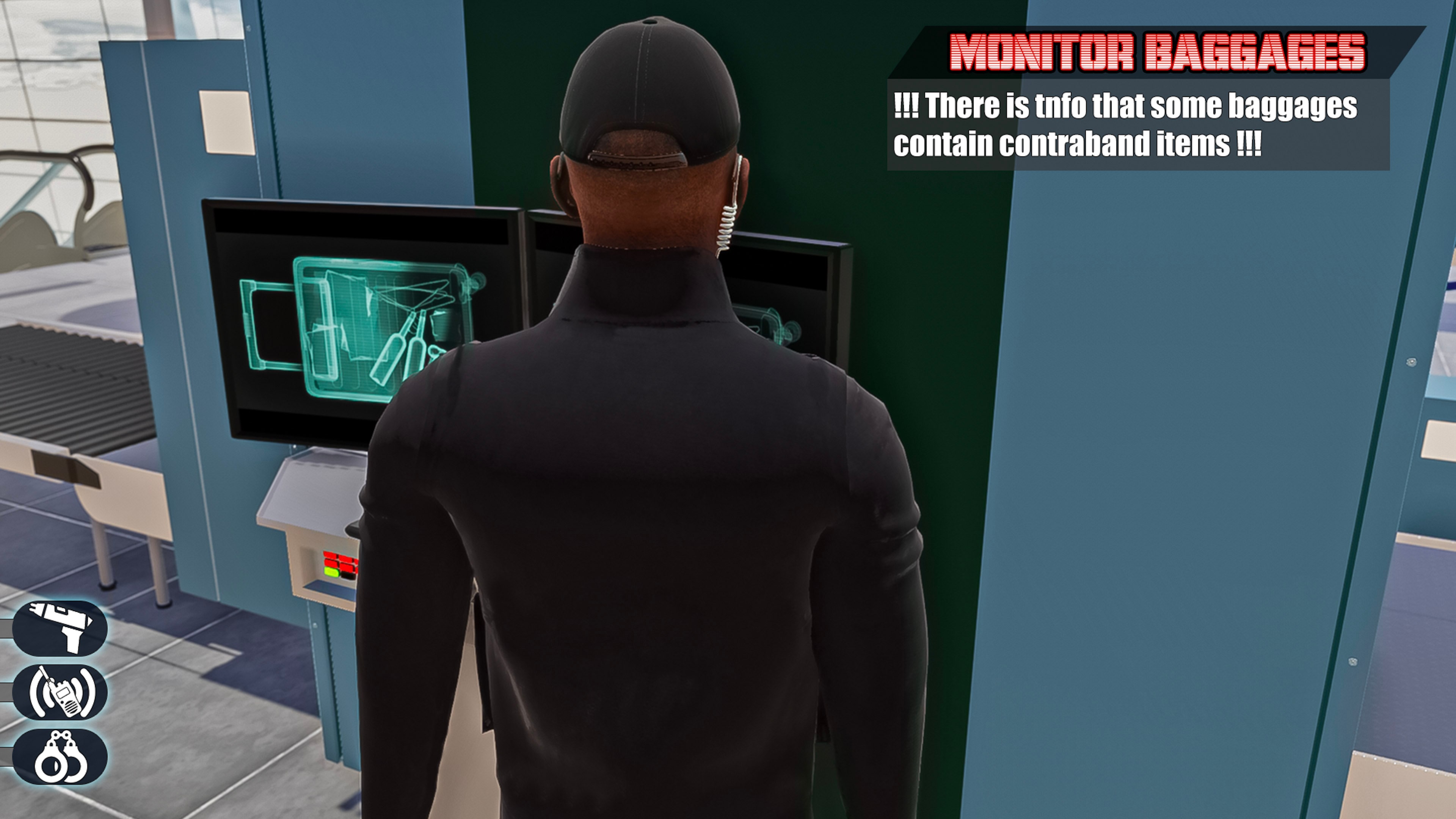 Airport Police Contraband Simulator - Border Patrol