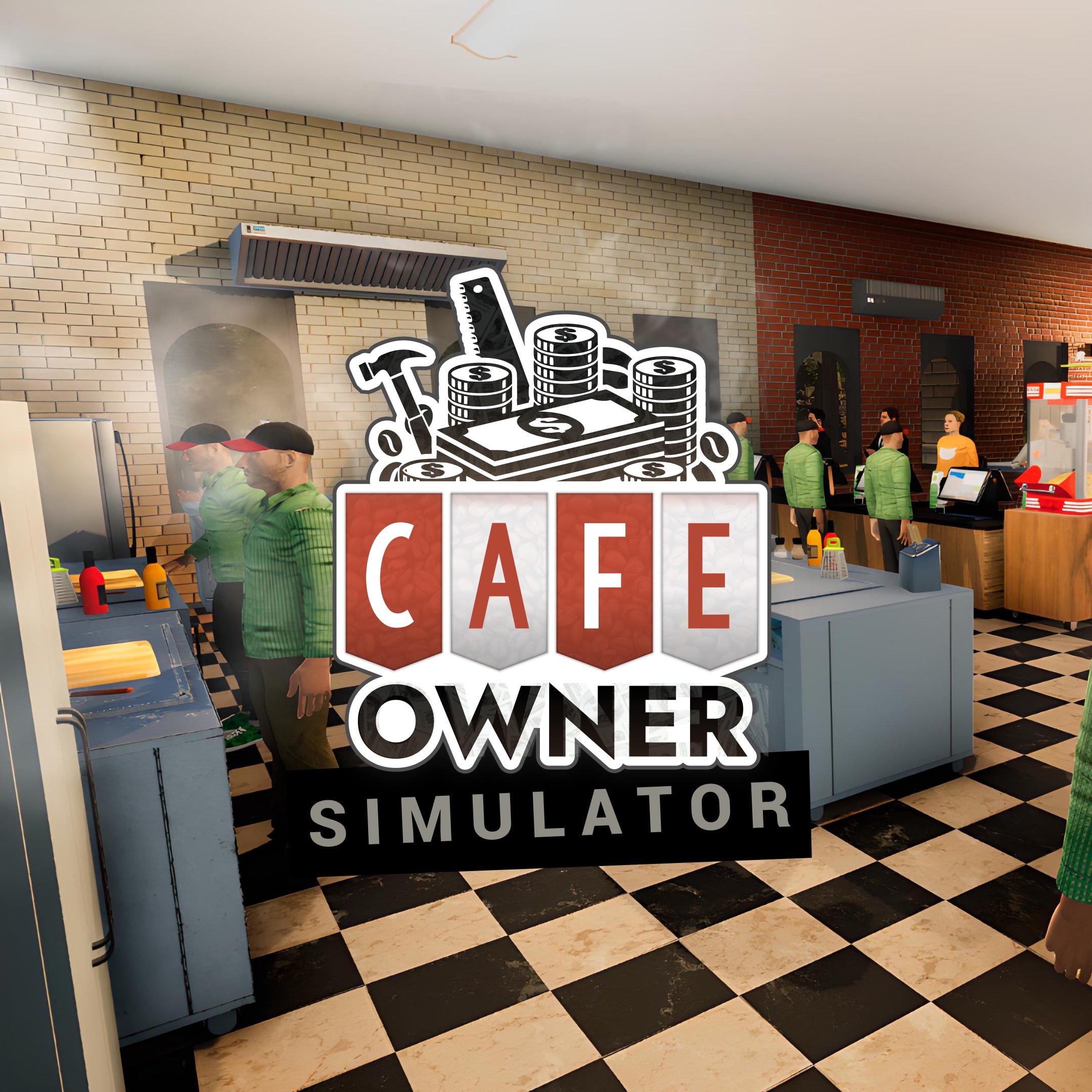 Novo Jogo] Simulador de Restaurante Frenético, Conhecendo Cafe Owner  Simulator