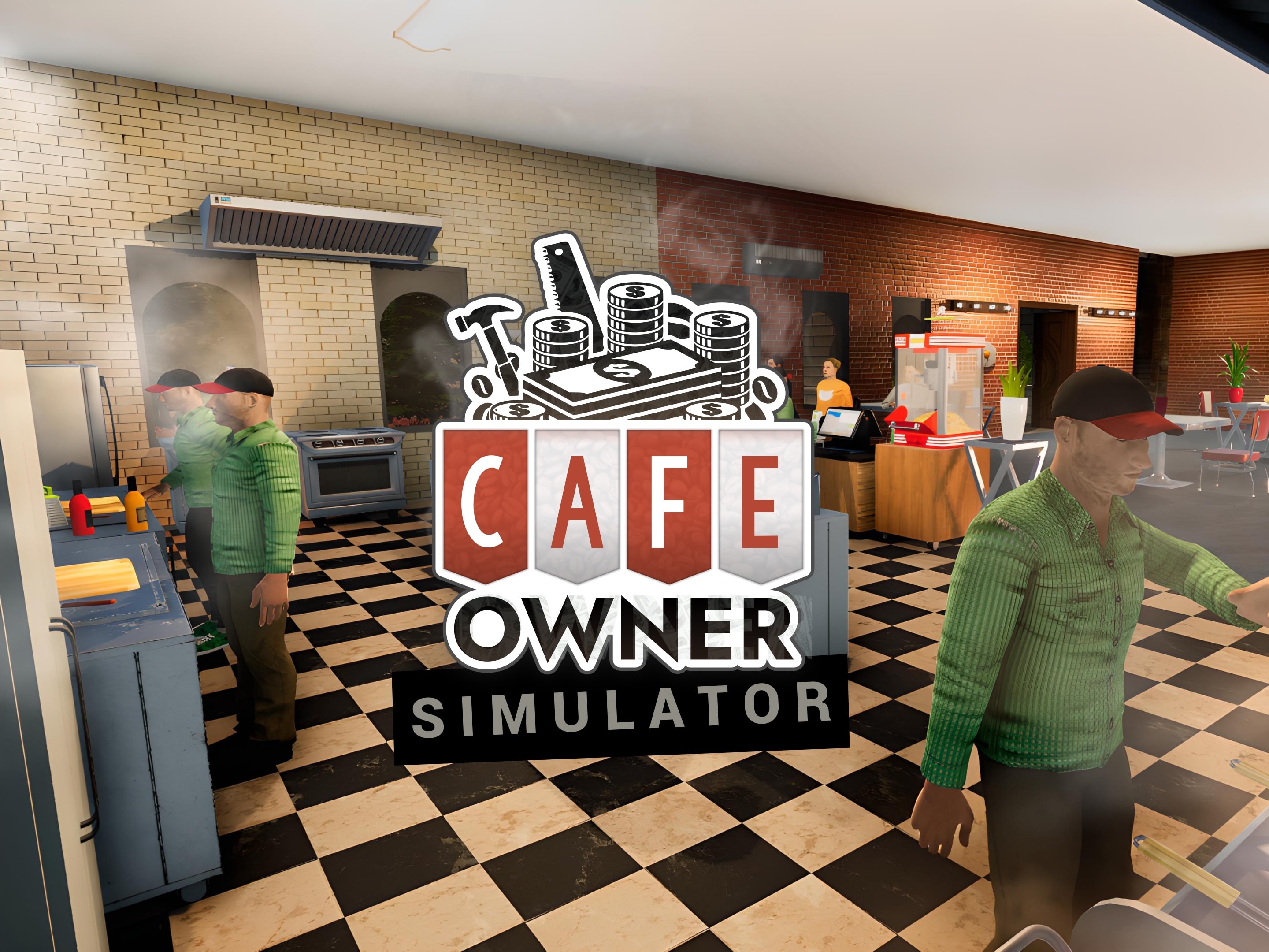 Novo Jogo] Simulador de Restaurante Frenético, Conhecendo Cafe Owner  Simulator