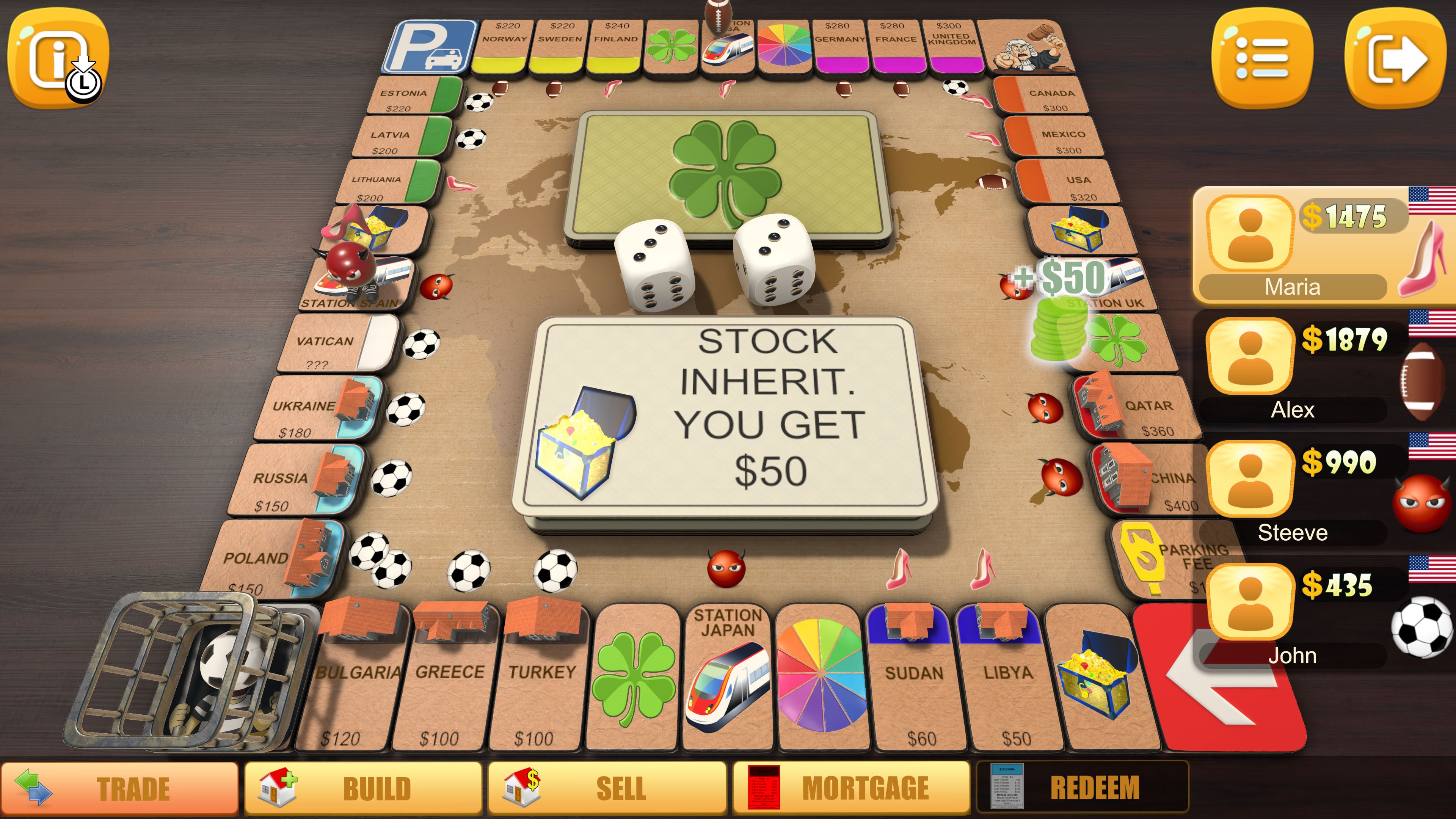 RENTO (monopoly)  Board Games Online