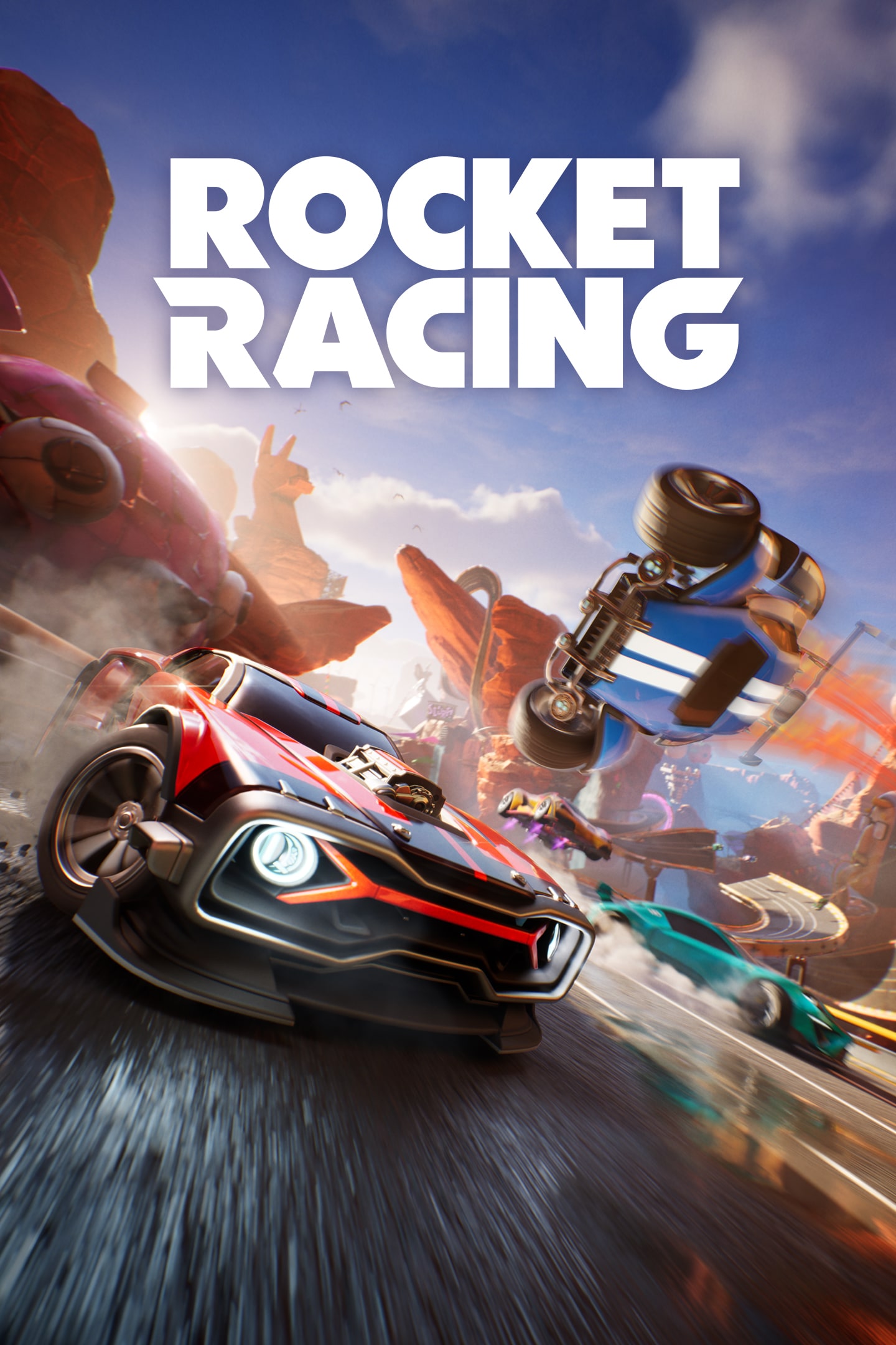 Corrida sem limites no Rocket Racing