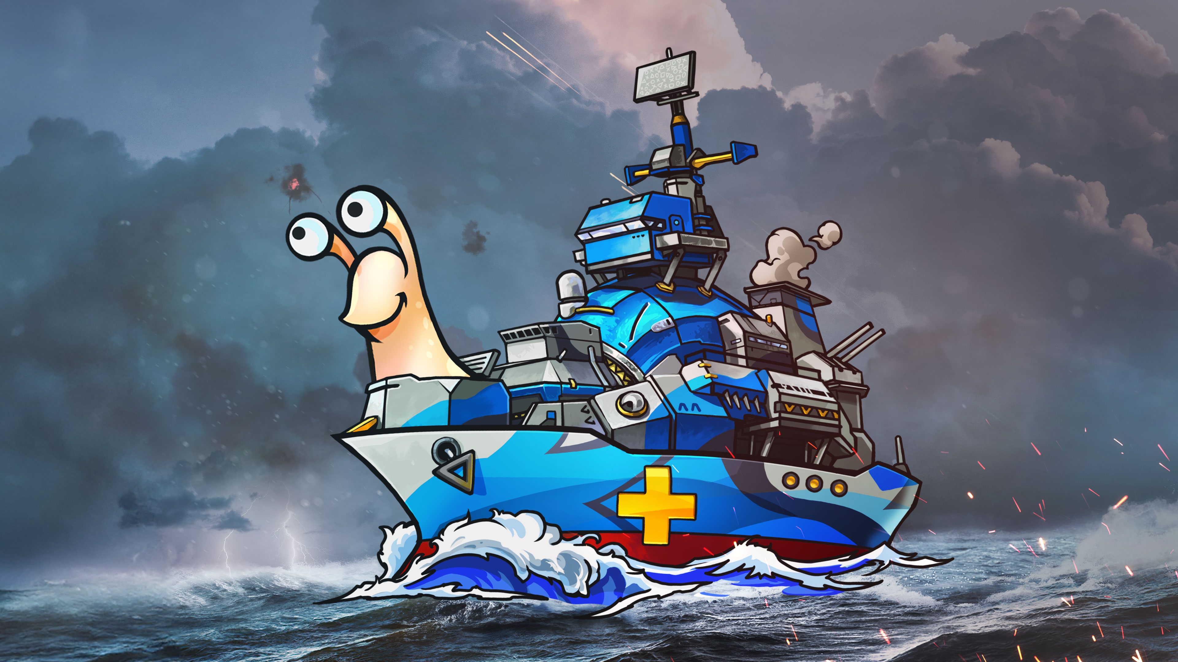 War Thunder - Battleship Snail Bundle (日语, 英语)