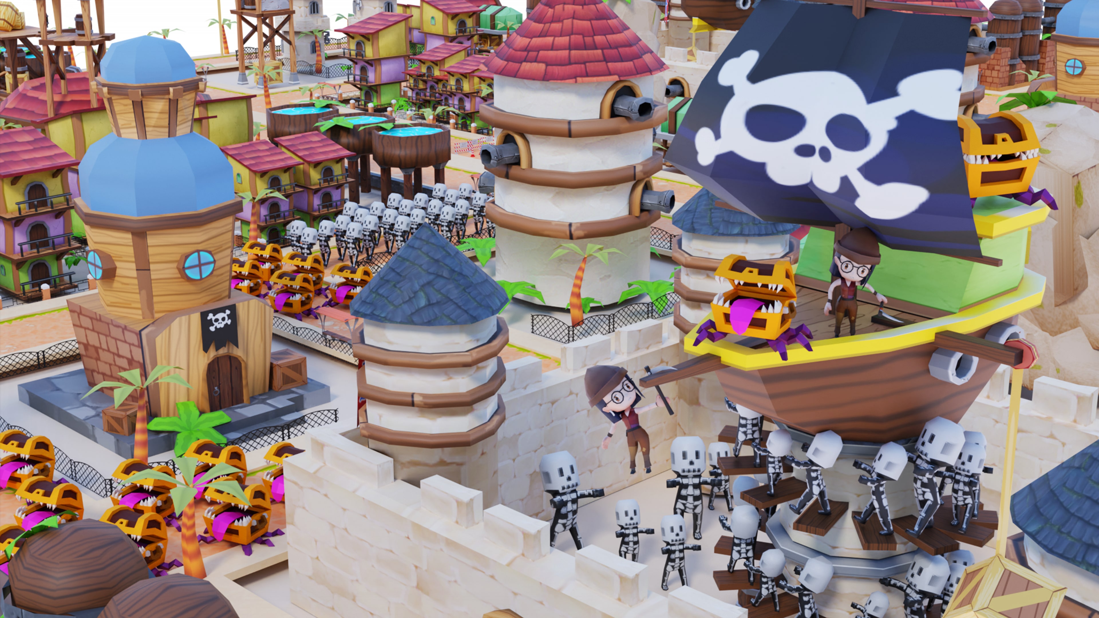 Crowd City: Pirate Island DLC