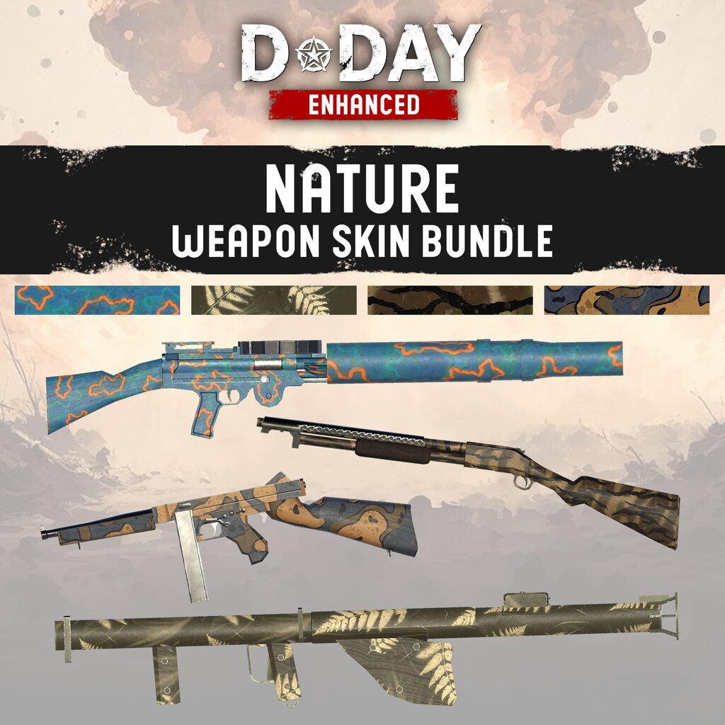 D-Day Enhanced - Nature Weapon Skin Bundle