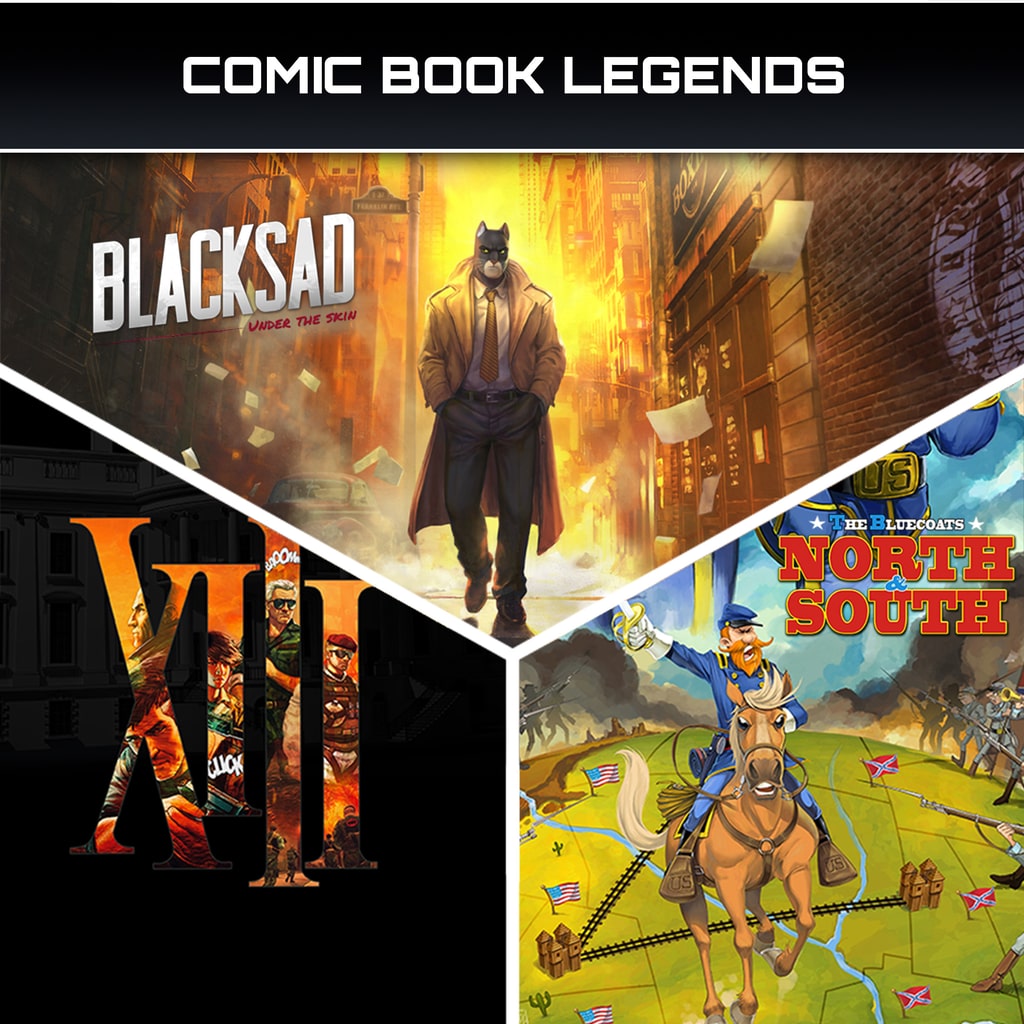 Comic Book Legends - Blacksad: Under the Skin, The Bluecoats: North & South, XIII Bundle