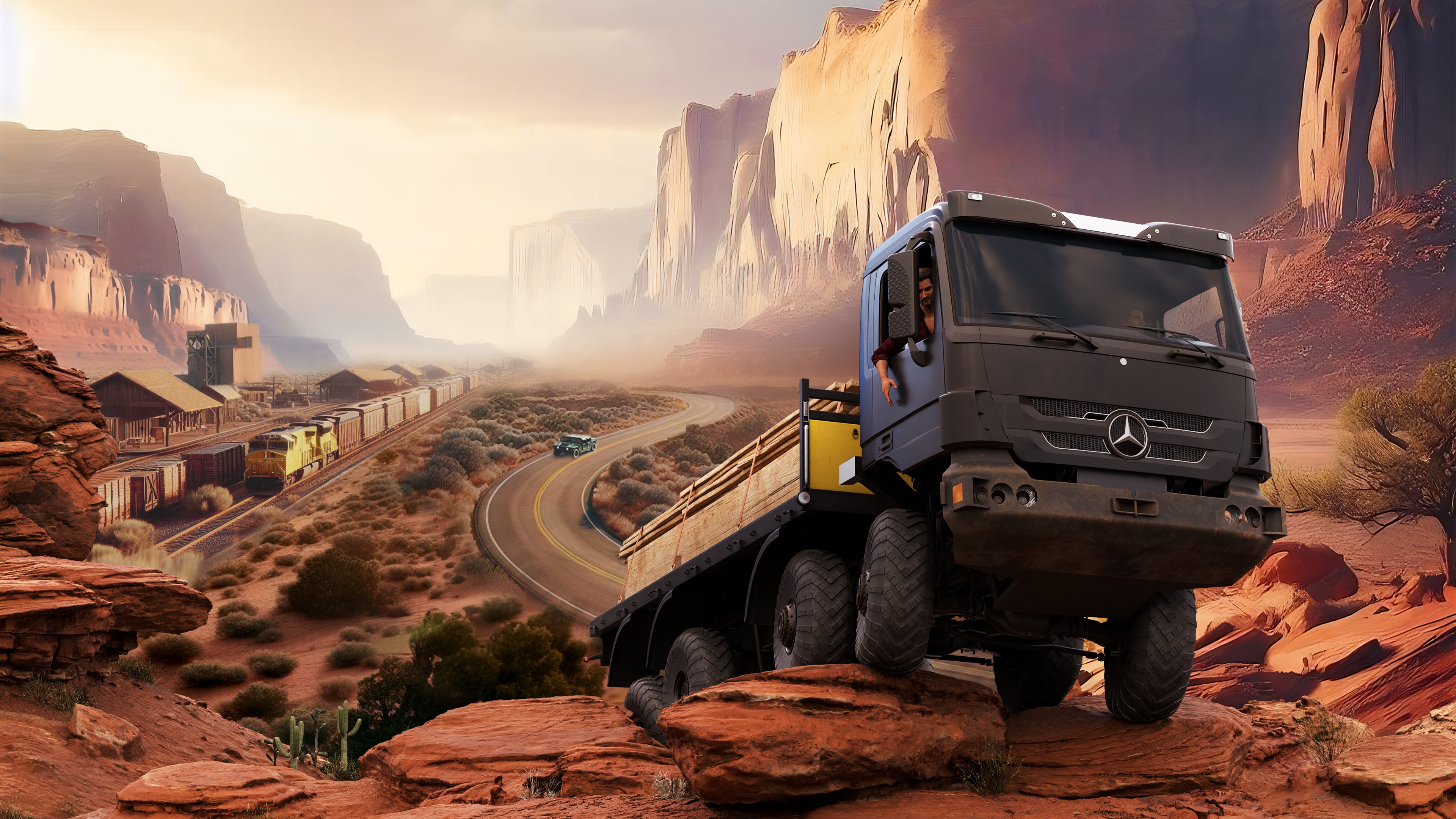 PS5 - On the Road Truck Simulator PlayStation 5 — Hardy Games