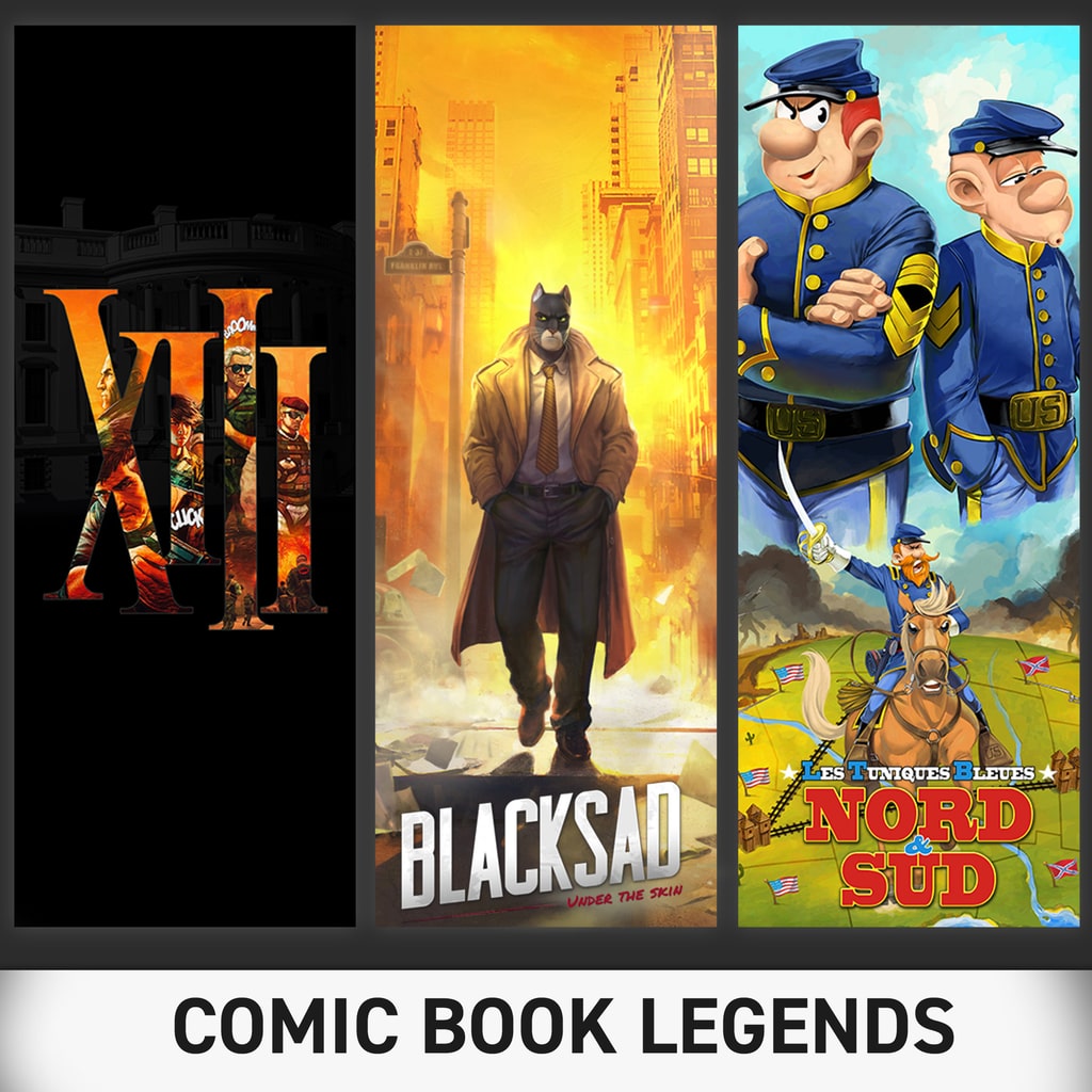 Comic Book Legends - Blacksad: Under the Skin, Les Tuniques Bleues : Nord & Sud, XIII Bundle