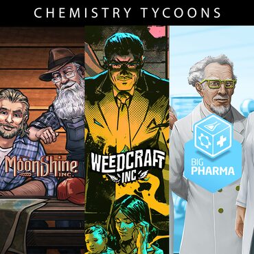 Weedcraft Inc + Moonshine Inc + Big Pharma -  Bundle cover image