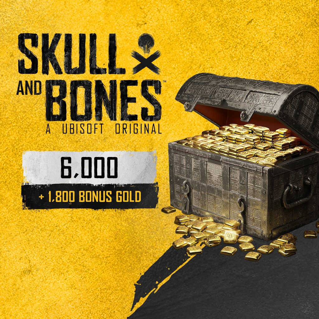 Skull and Bones 7,800 Gold (English/Chinese/Korean/Japanese Ver.)