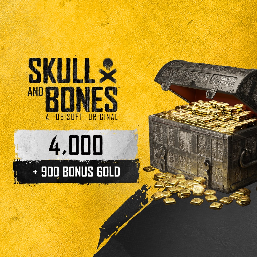 4 900 pièces d'or Skull and Bones