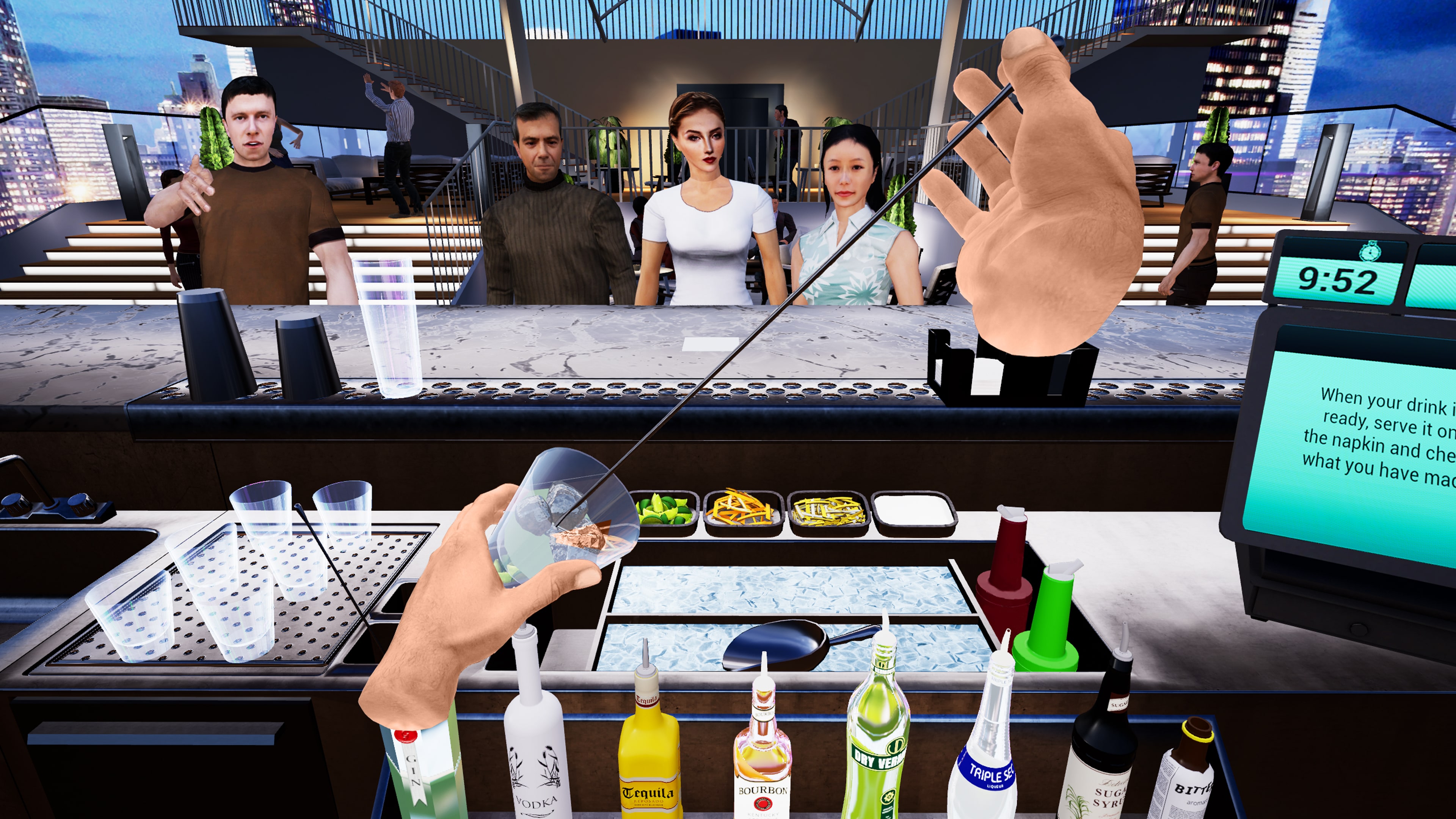 Bartender vr hot sale simulator ps4