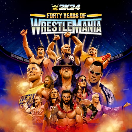 WWE 2K24 40 Years Of Wrestlemania Edition