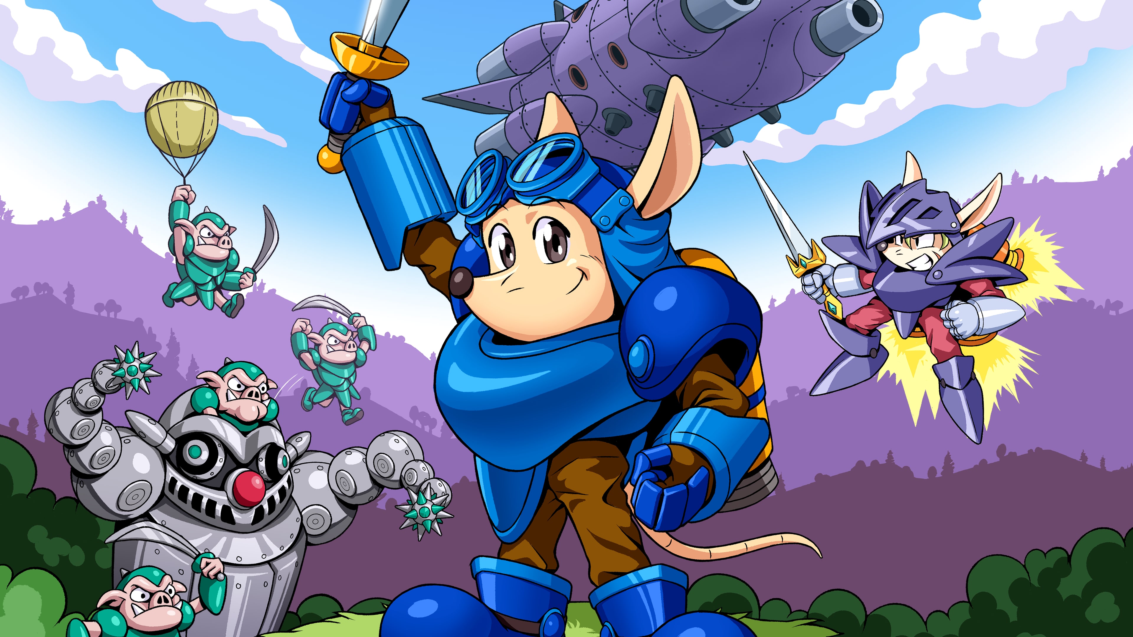 Rocket Knight Adventures: Re-Sparked Collection PS4 & PS5