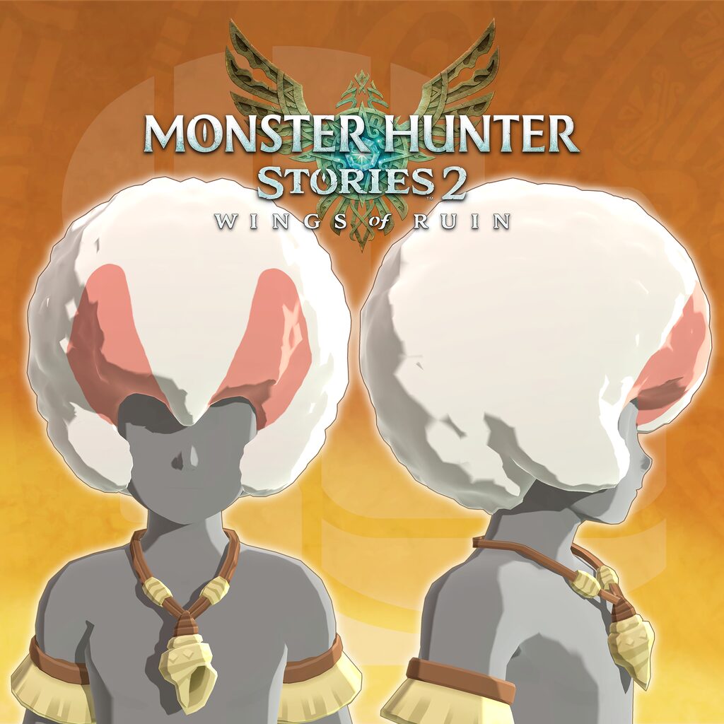 Monster Hunter Stories 2: Wings of Ruin - Rider's Hairstyle: Lumu Afro