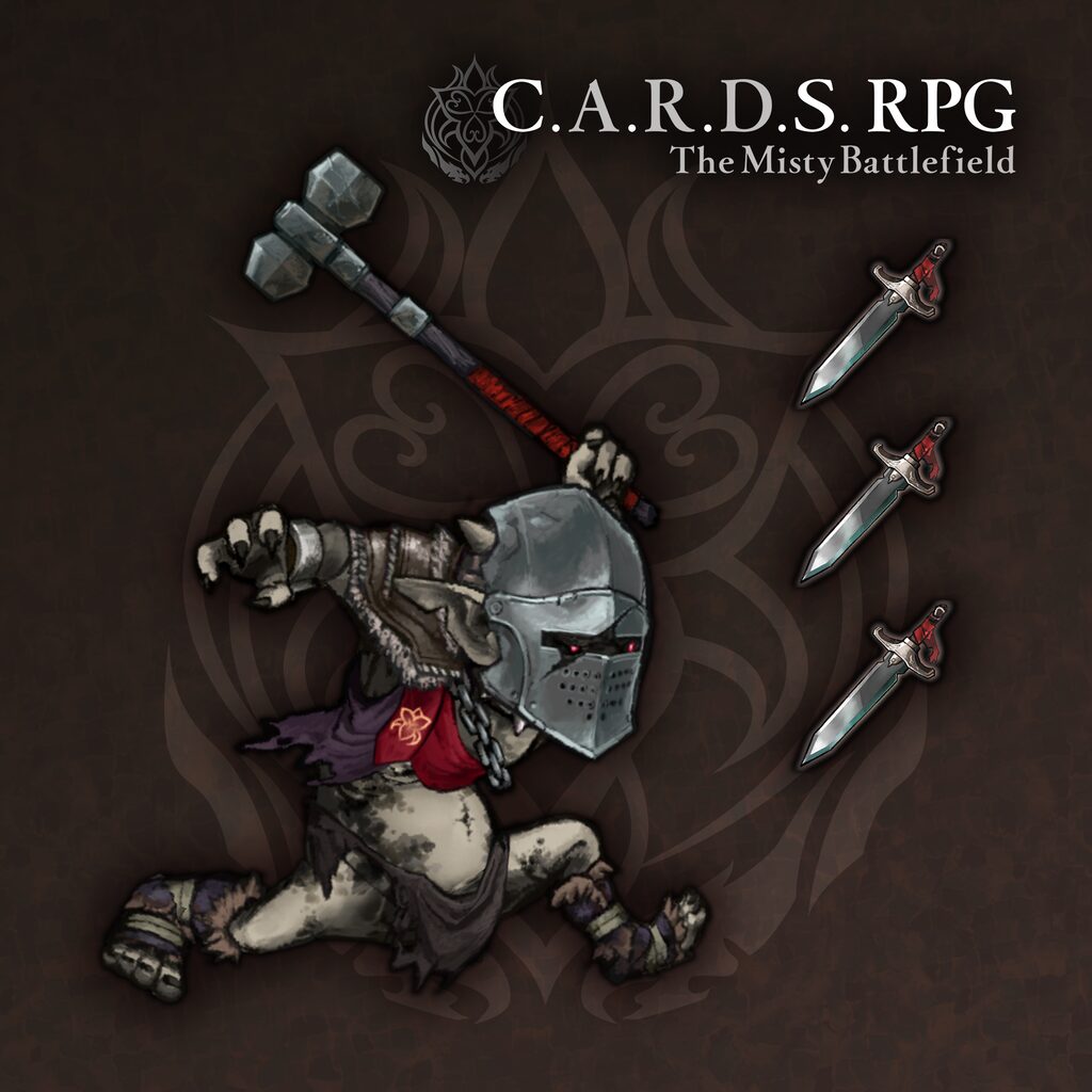 C.A.R.D.S. RPG: The Misty Battlefield - AddUnit "Goblin" + Starter Equipment Pack