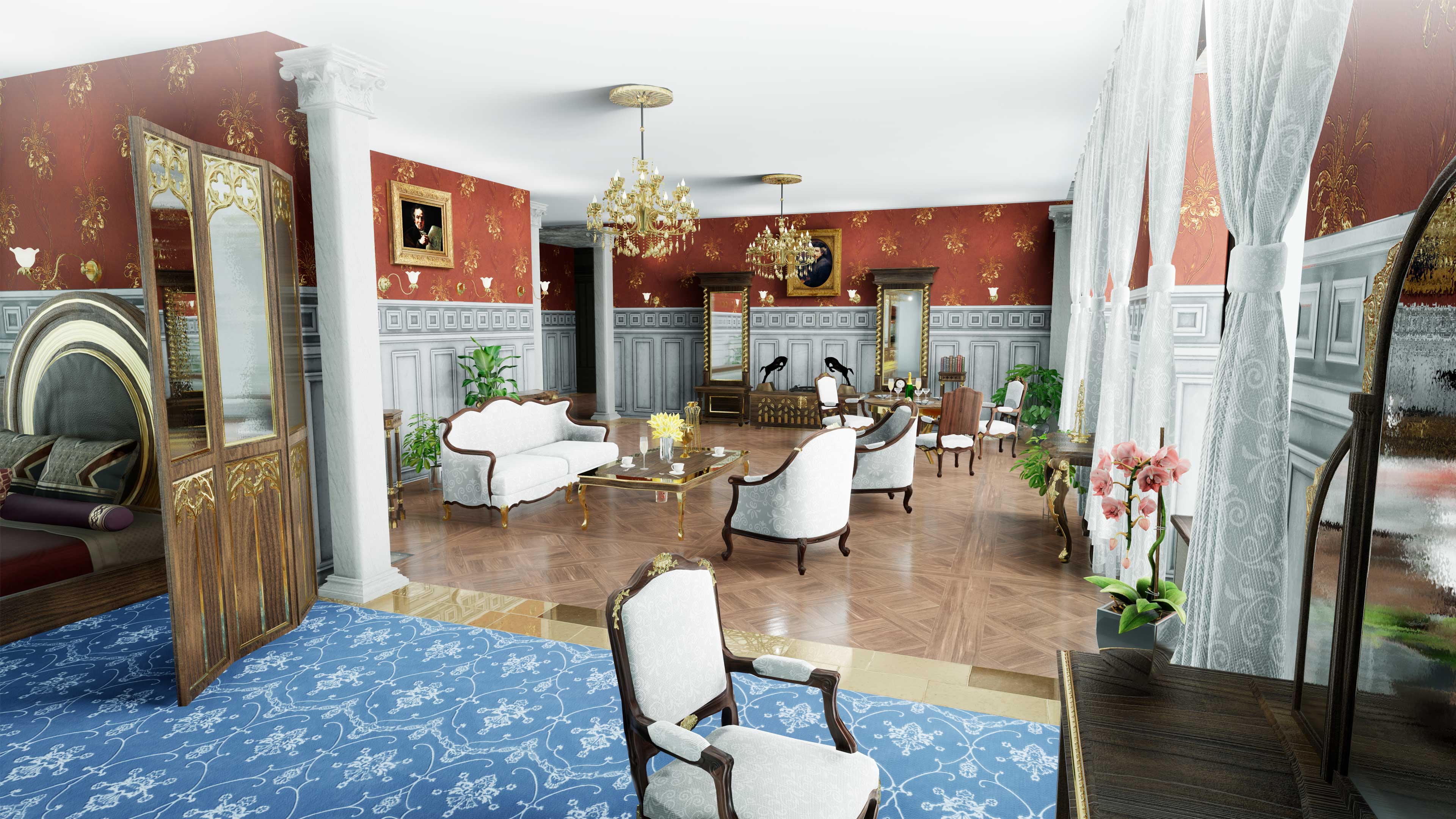 Hotel Renovator - Palace Furniture Set (中日英韩文版)