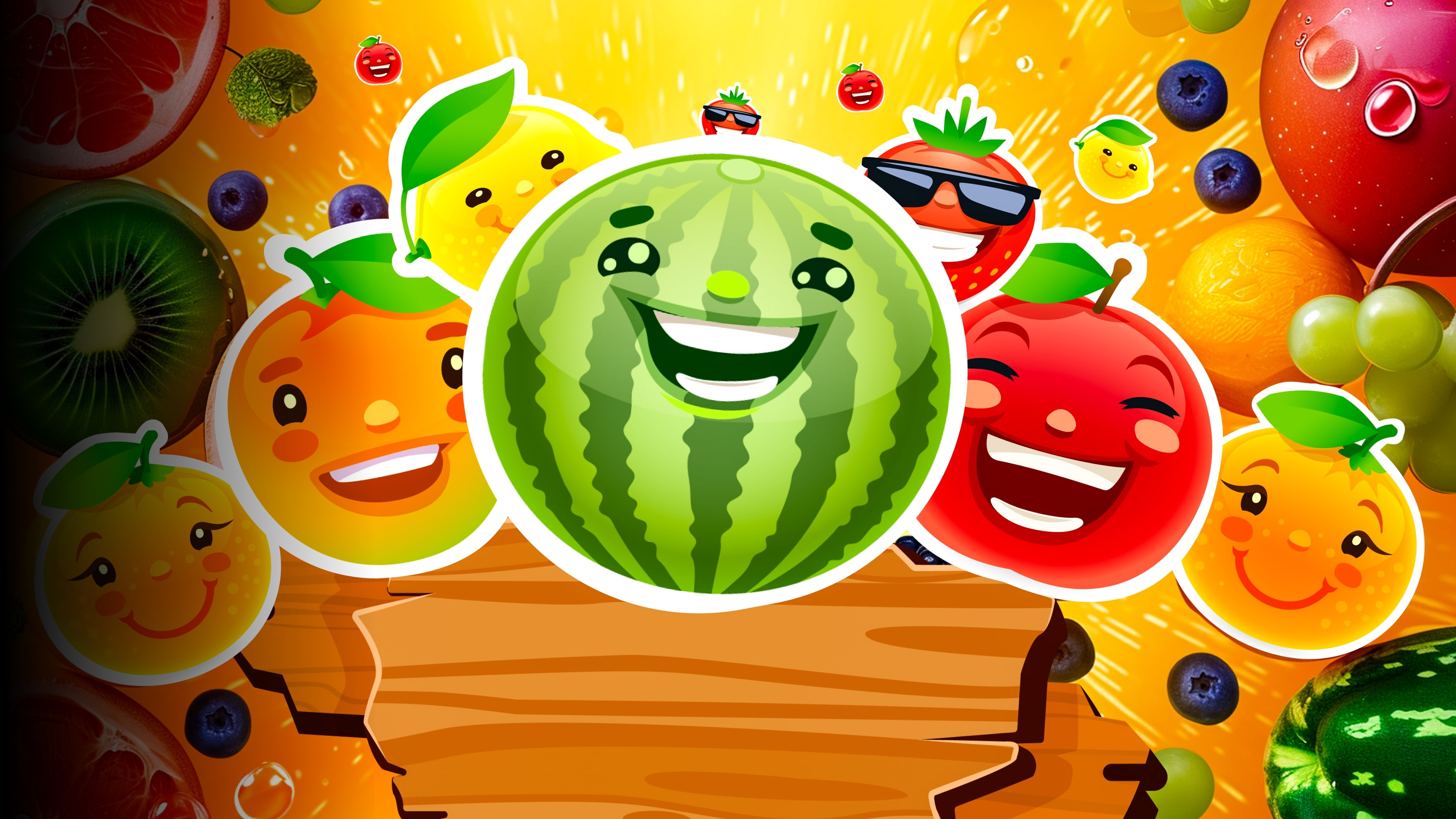 Watermelon Game - Fruits Puzzle (英文)