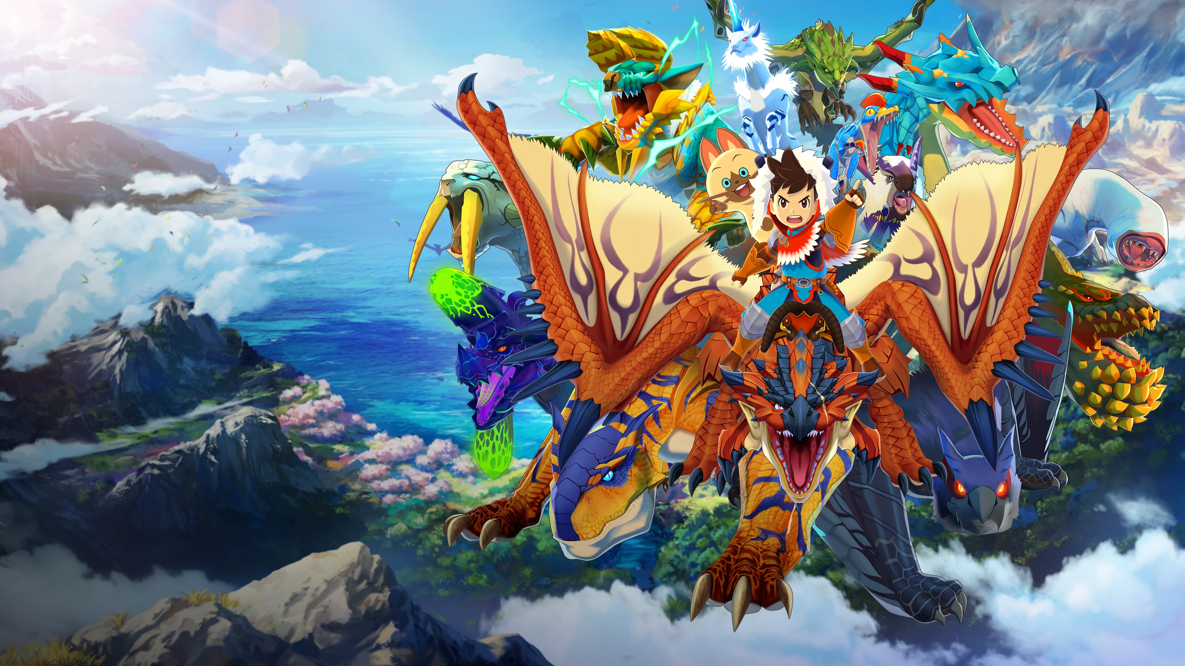 Monster Hunter Stories (Simplified Chinese, English, Korean, Japanese, Traditional Chinese)