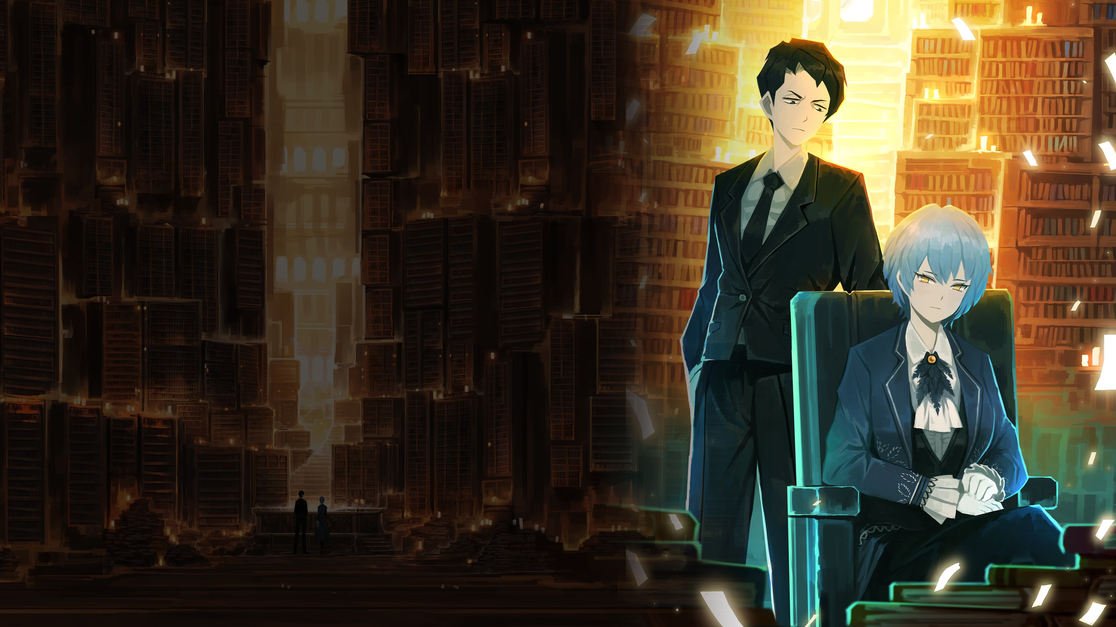 【韓国】ライブラリーオブルイナ　Library of Ruina　プレイマット 韓国】ライブラリーオブルイナ Library of Ruina プレイマット