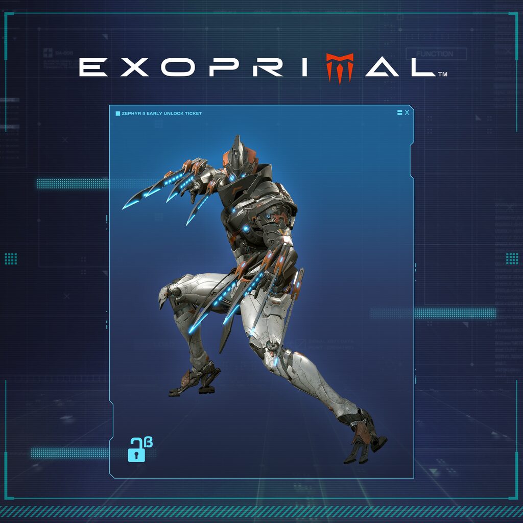 Exoprimal - Zephyr β Early Unlock Ticket