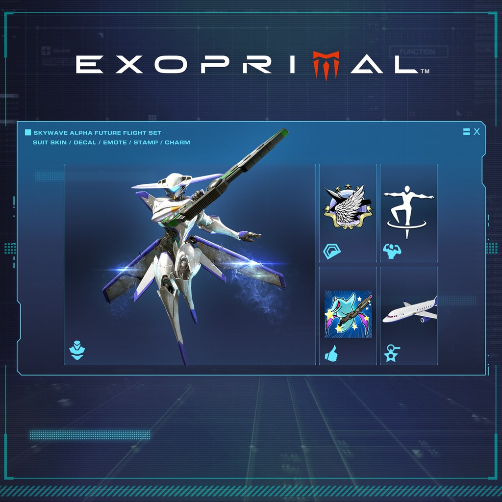 Exoprimal - Skywave Alpha Future Flight Set