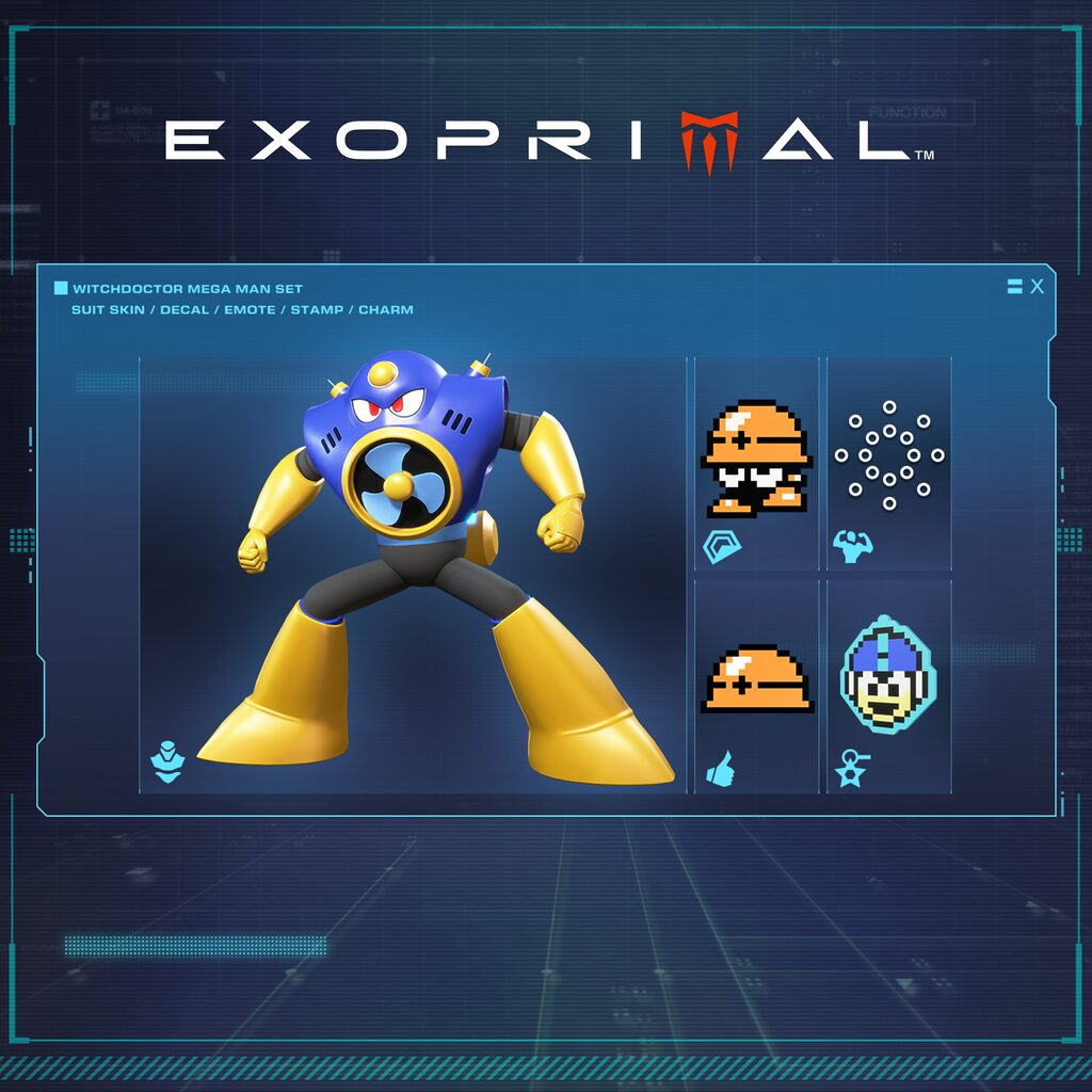 Exoprimal - Witchdoctor Mega Man Set