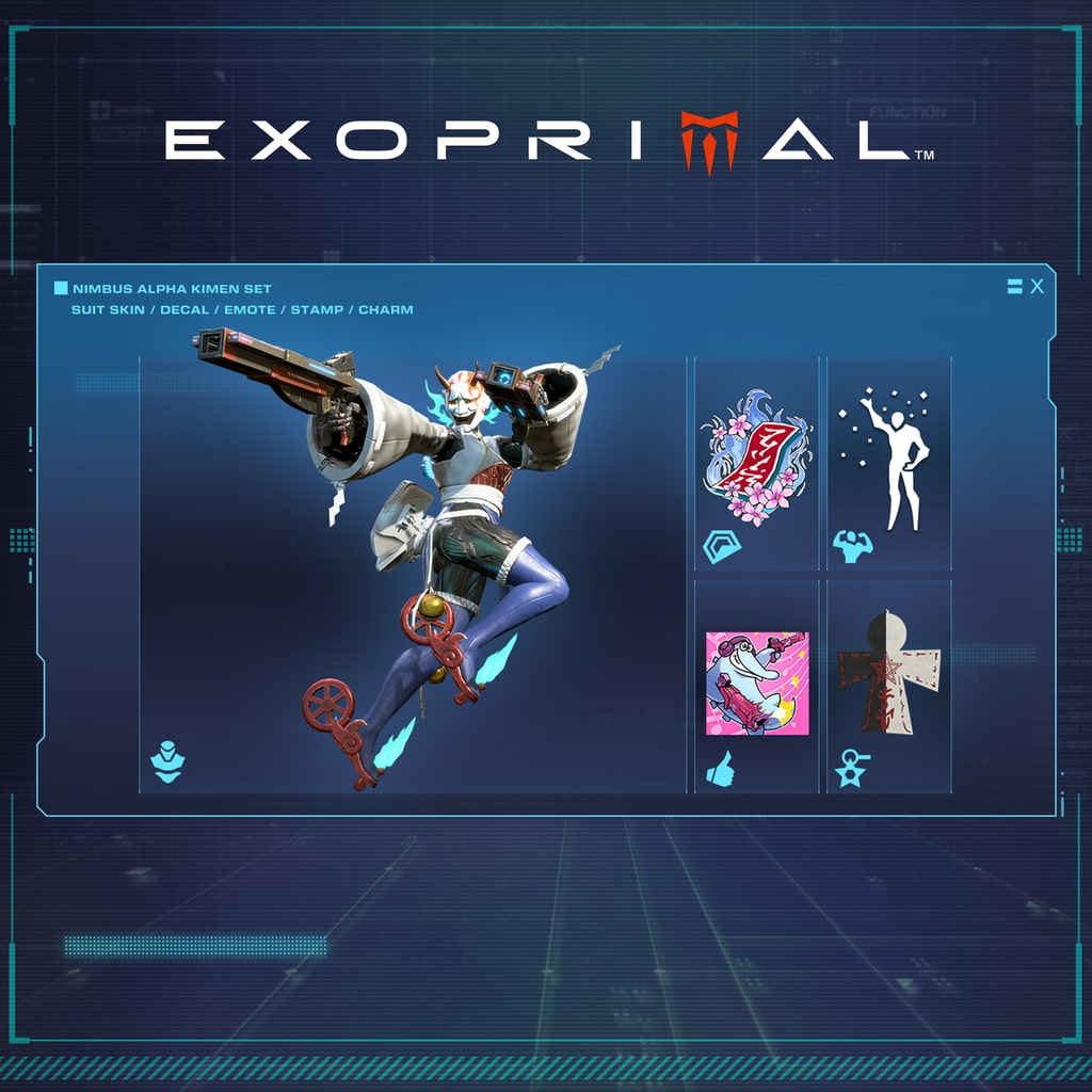 Exoprimal - Nimbus Alpha Kimen Set