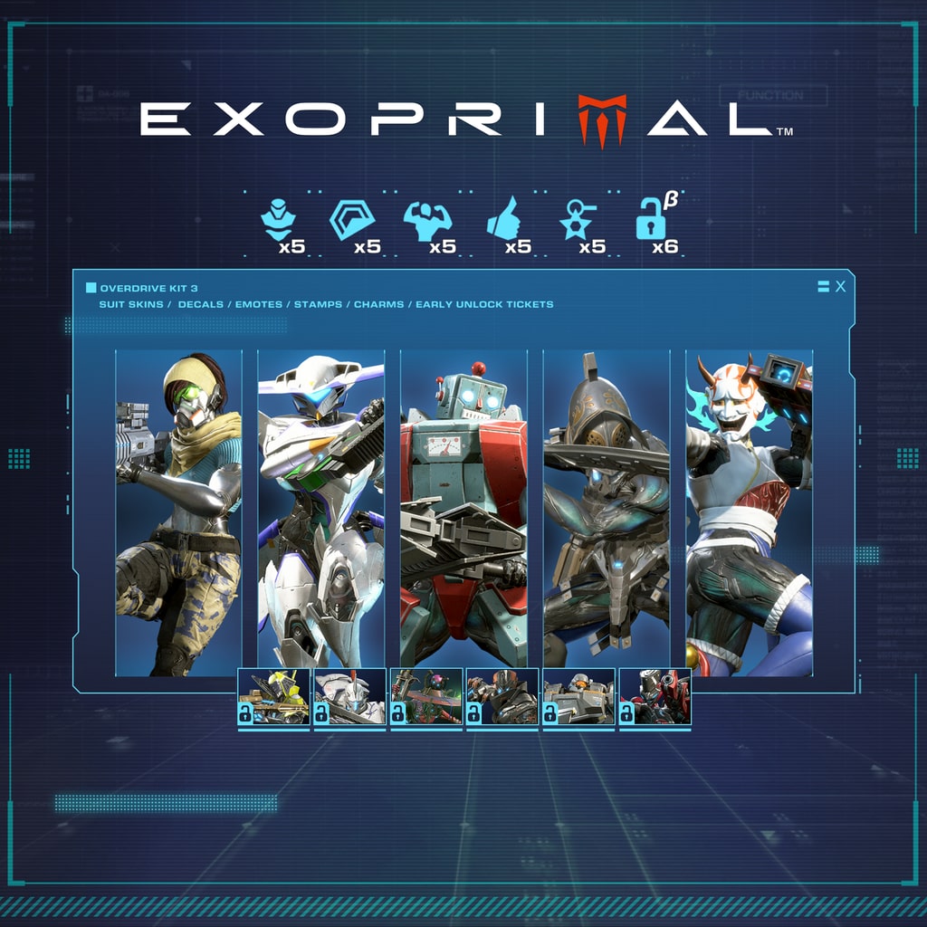 Exoprimal - Kit de Sobrecarga 3