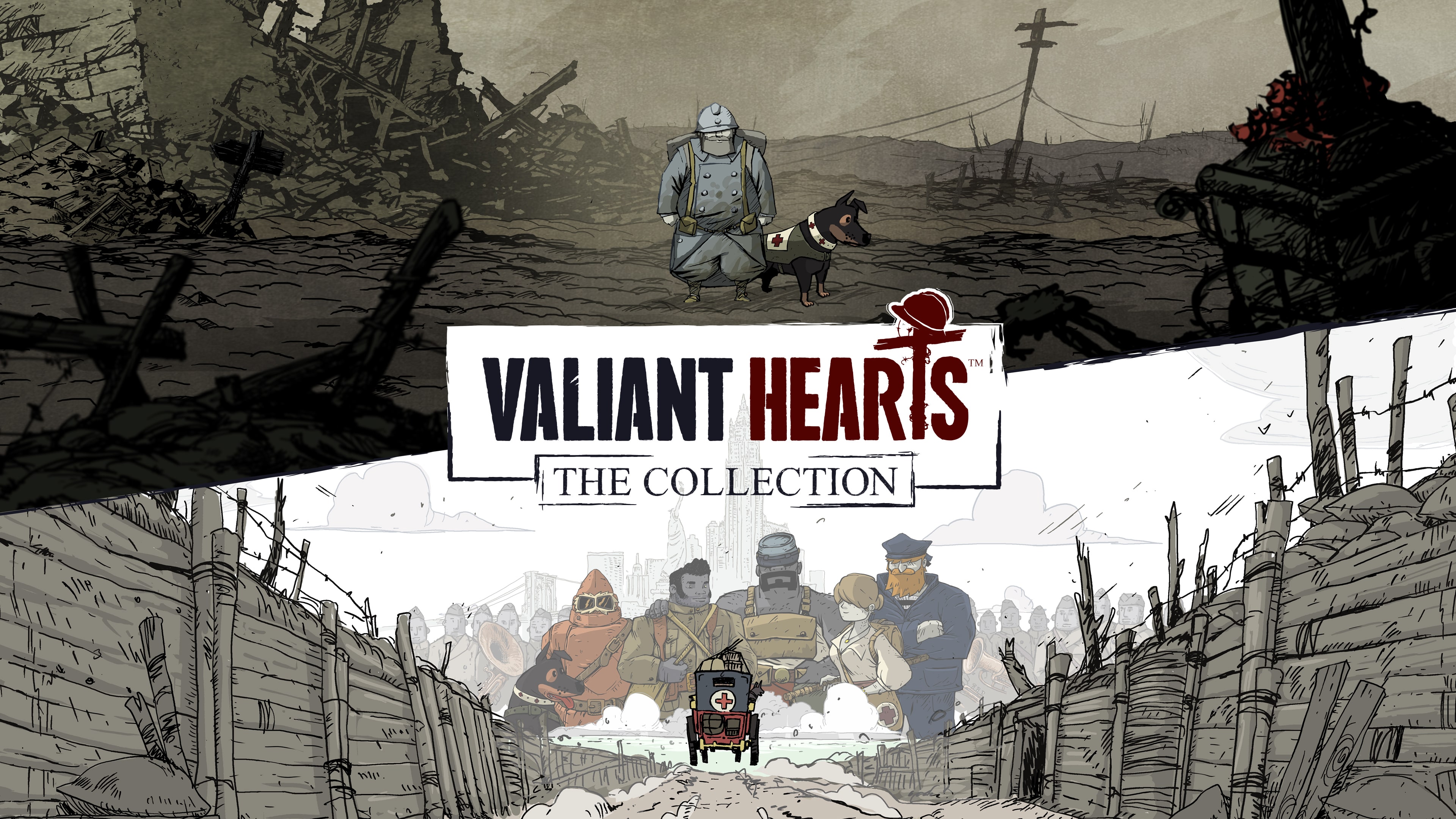 Valiant Hearts: The Collection (Simplified Chinese, English, Korean, Thai, Japanese, Traditional Chinese)