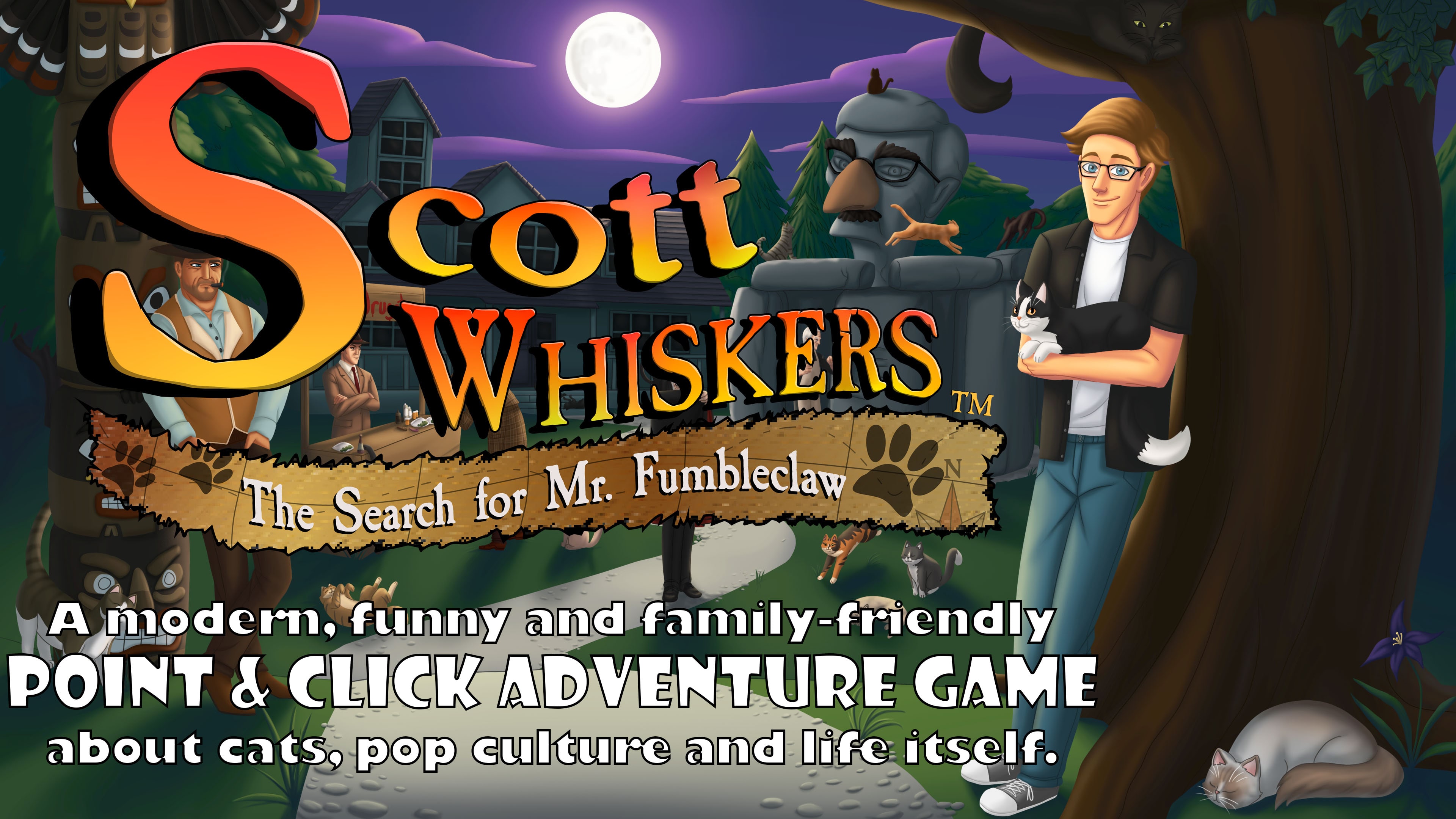 Scott Whiskers in: the Search for Mr. Fumbleclaw
