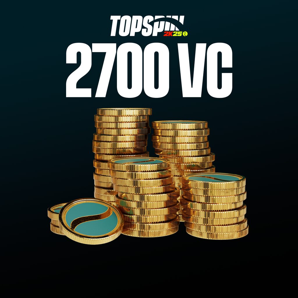 TopSpin 2K25 2,700 Virtual Currency Pack