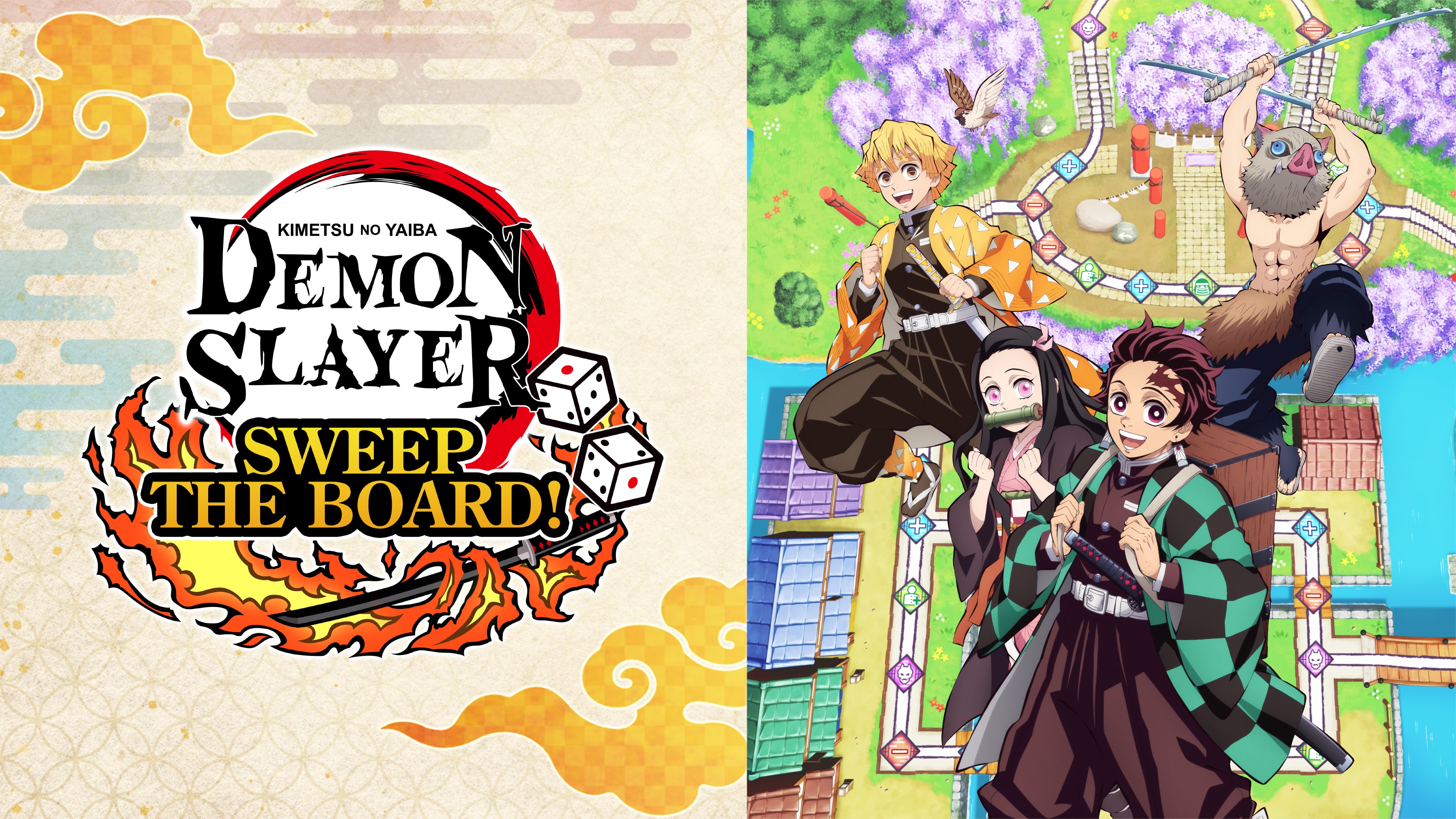 Demon Slayer -Kimetsu no Yaiba- Sweep the Board! PS4 & PS5 (Simplified  Chinese, English, Japanese, Traditional Chinese)