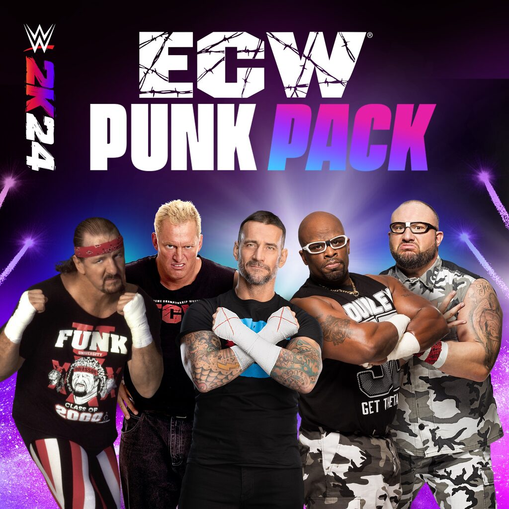 WWE 2K24 ECW Punk Pack