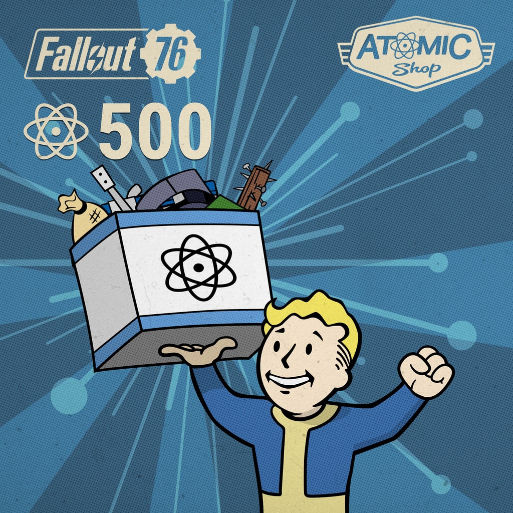 Fallout 76: 500 Atoms (English/Chinese Ver.)