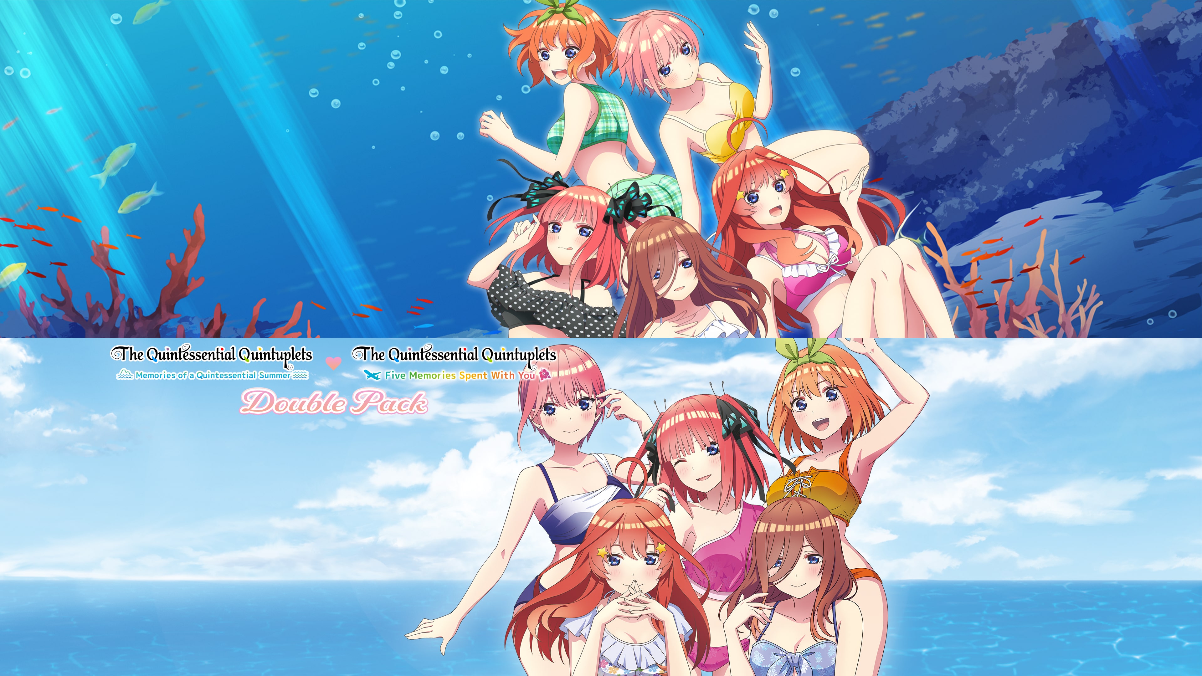 The Quintessential Quintuplets Double Pack (English, Japanese, Traditional Chinese)