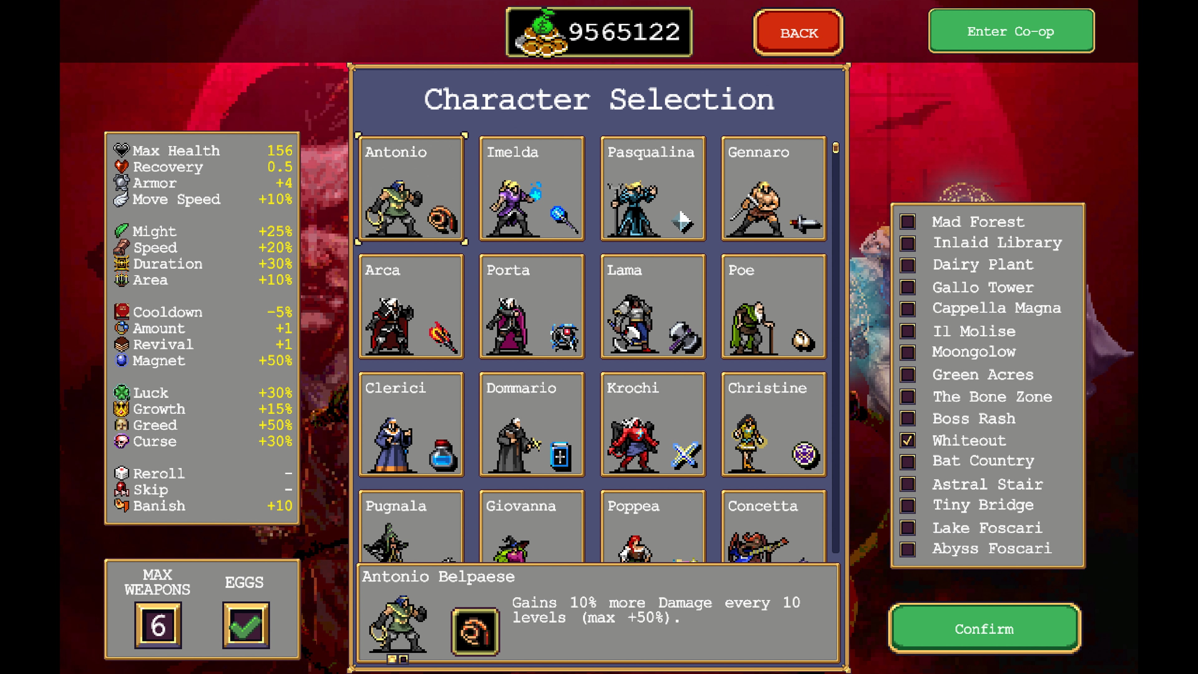 #8. Vampire Survivors (PlayStation) Podle: Poncle Limited