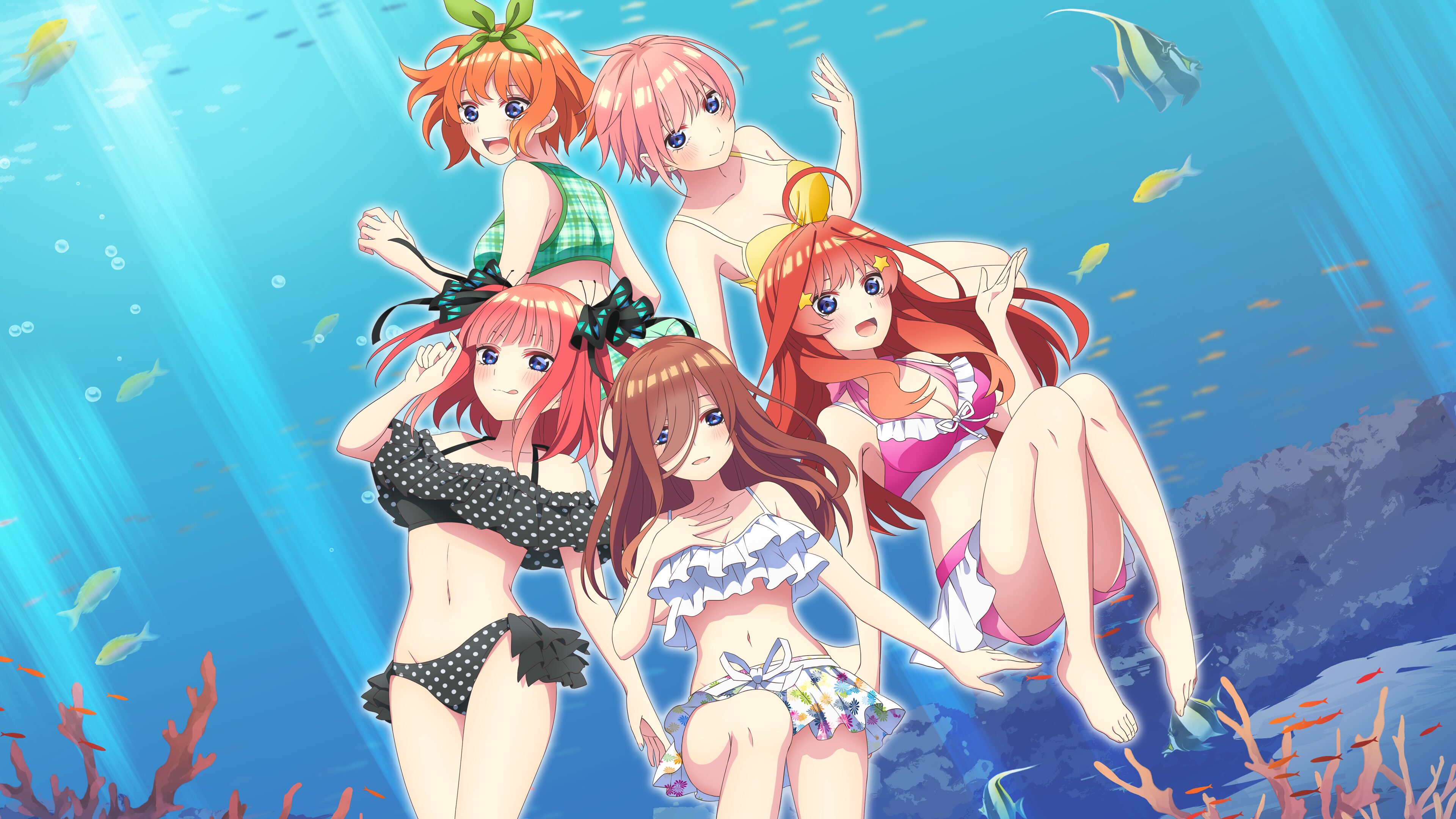 五等分的新娘 ～夏日回憶也是五等分～ (英文, 繁體中文, 日文)